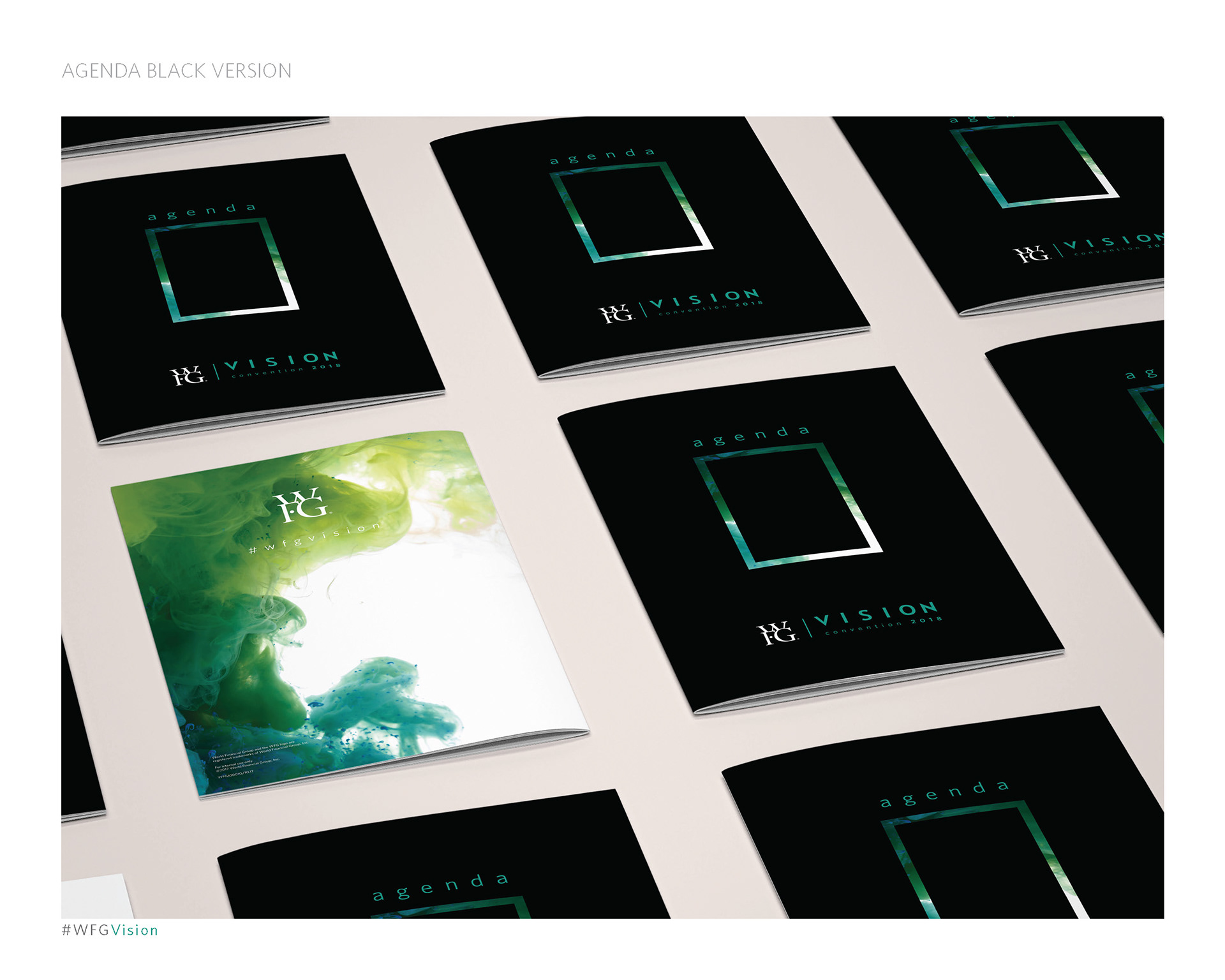 Convention Brochure on Black