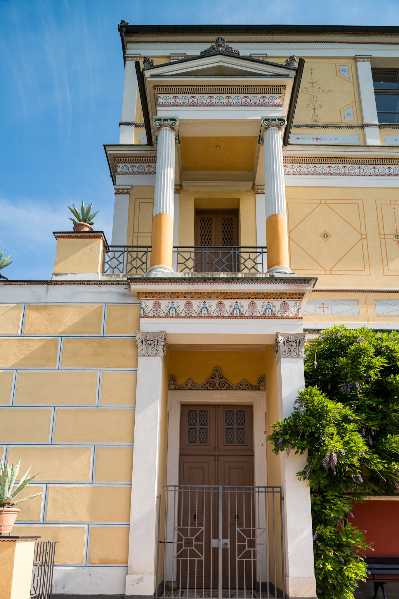 Pompejanum, South Facade, Aschaffenburg, Germany. Photo: 2018. © The Trustees of Columbia University