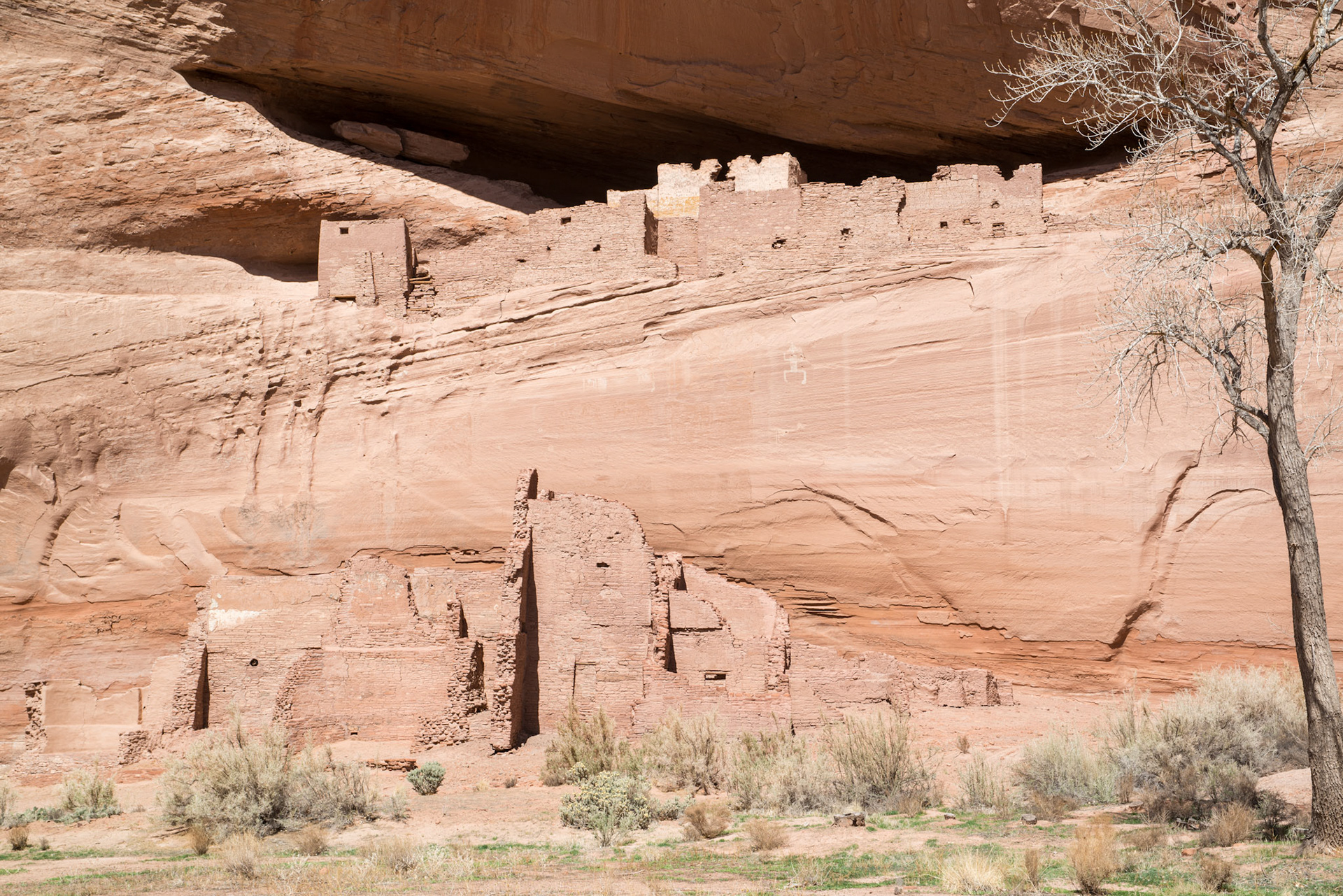 Canyon de Chelly National Monument, Whitehouse Ruins, Chinle, AZ. Photo: 2013. © The Trustees of Columbia University