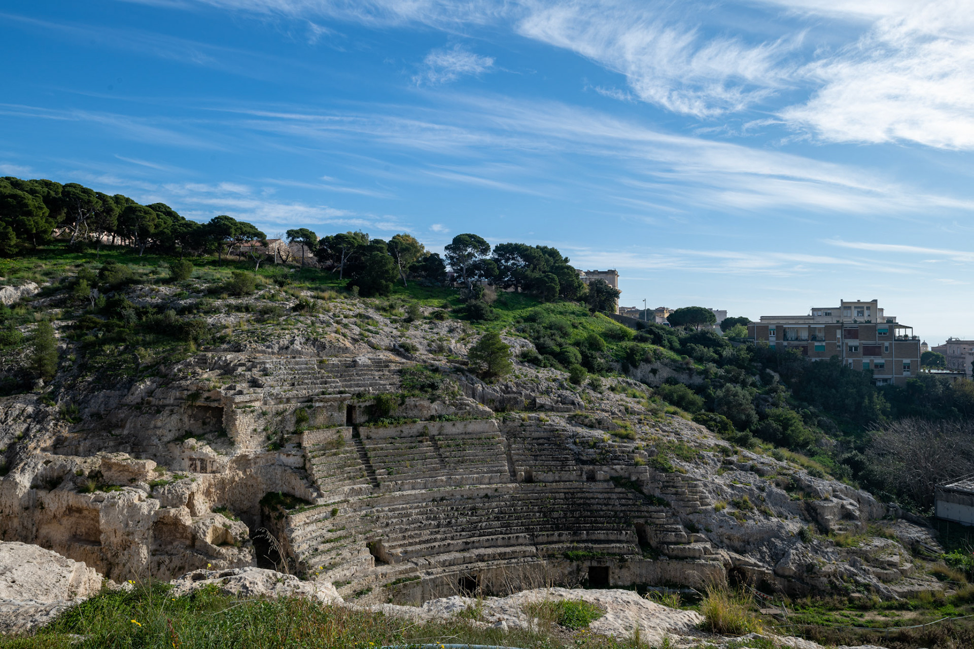 Anfiteatro Romano, Cagliari, Sardinia, Italy. Photo 2023. © The Trustees of Columbia University