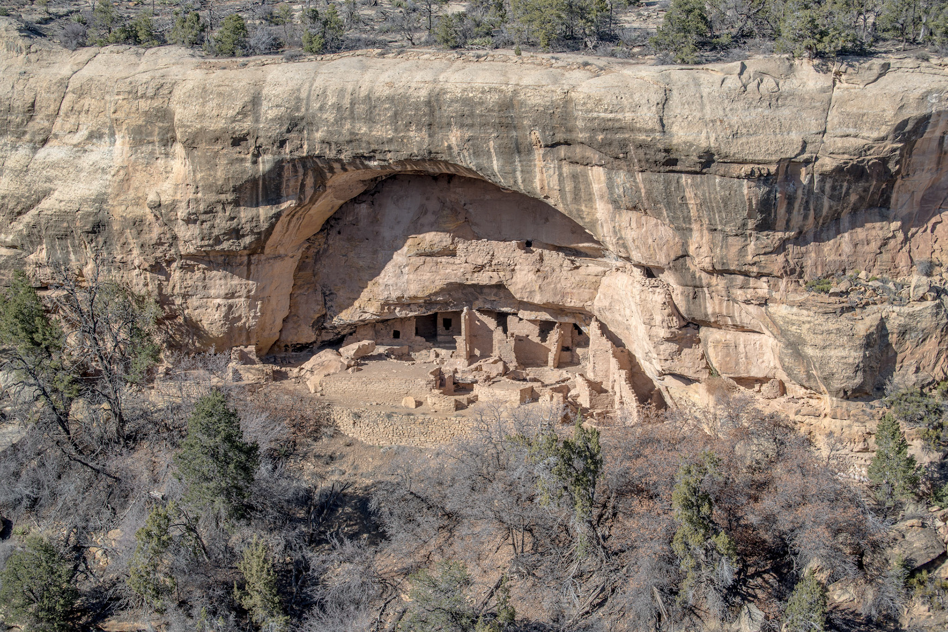 Mesa Verde, Oak Tree House, 1250 CE, Montezuma, CO. Photo: 2013. © The Trustees of Columbia University