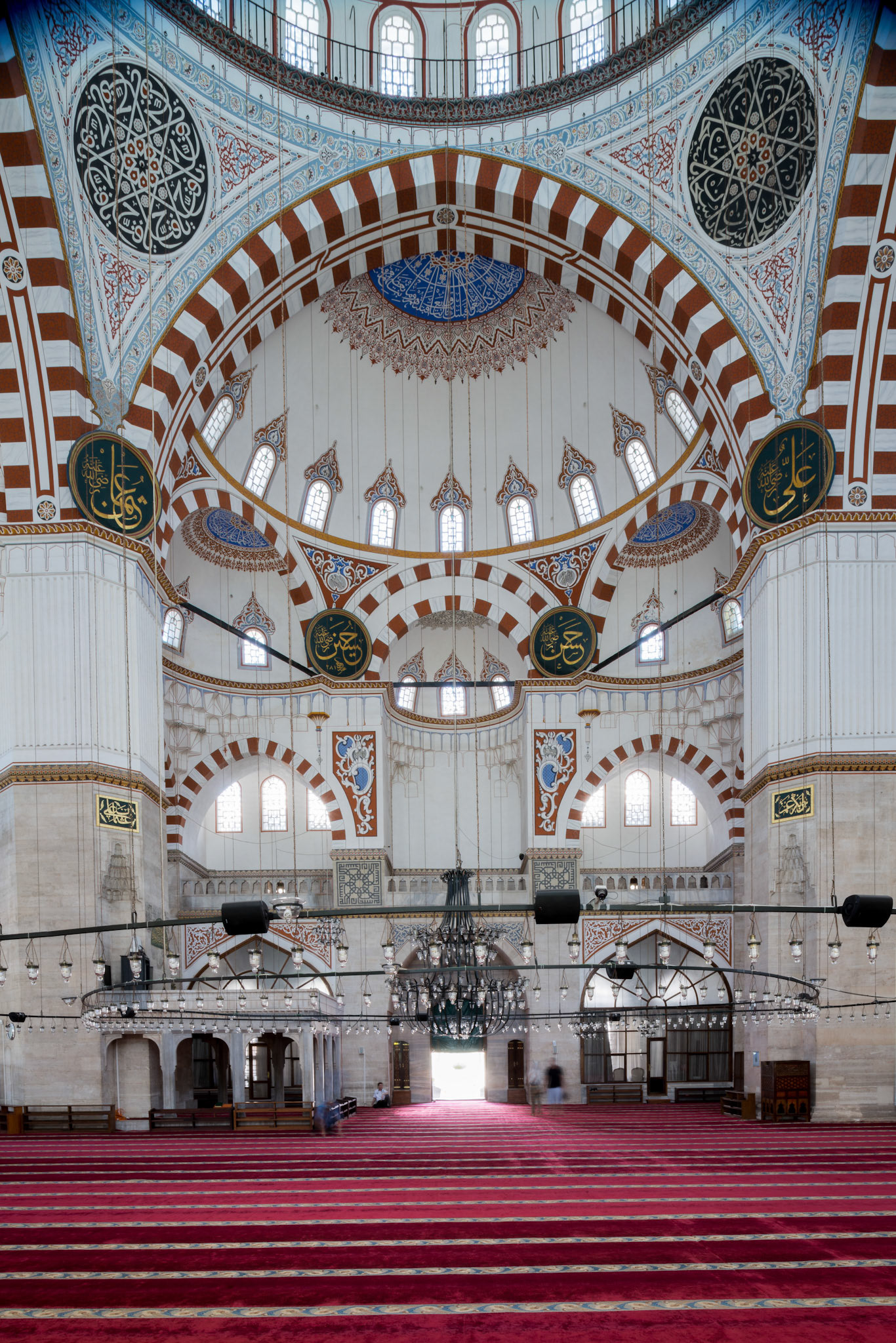 Şehzade Camii, Central Prayer Hall, facing Main Entrance in Northwest, 1543–1548. © The Trustees of Columbia University
