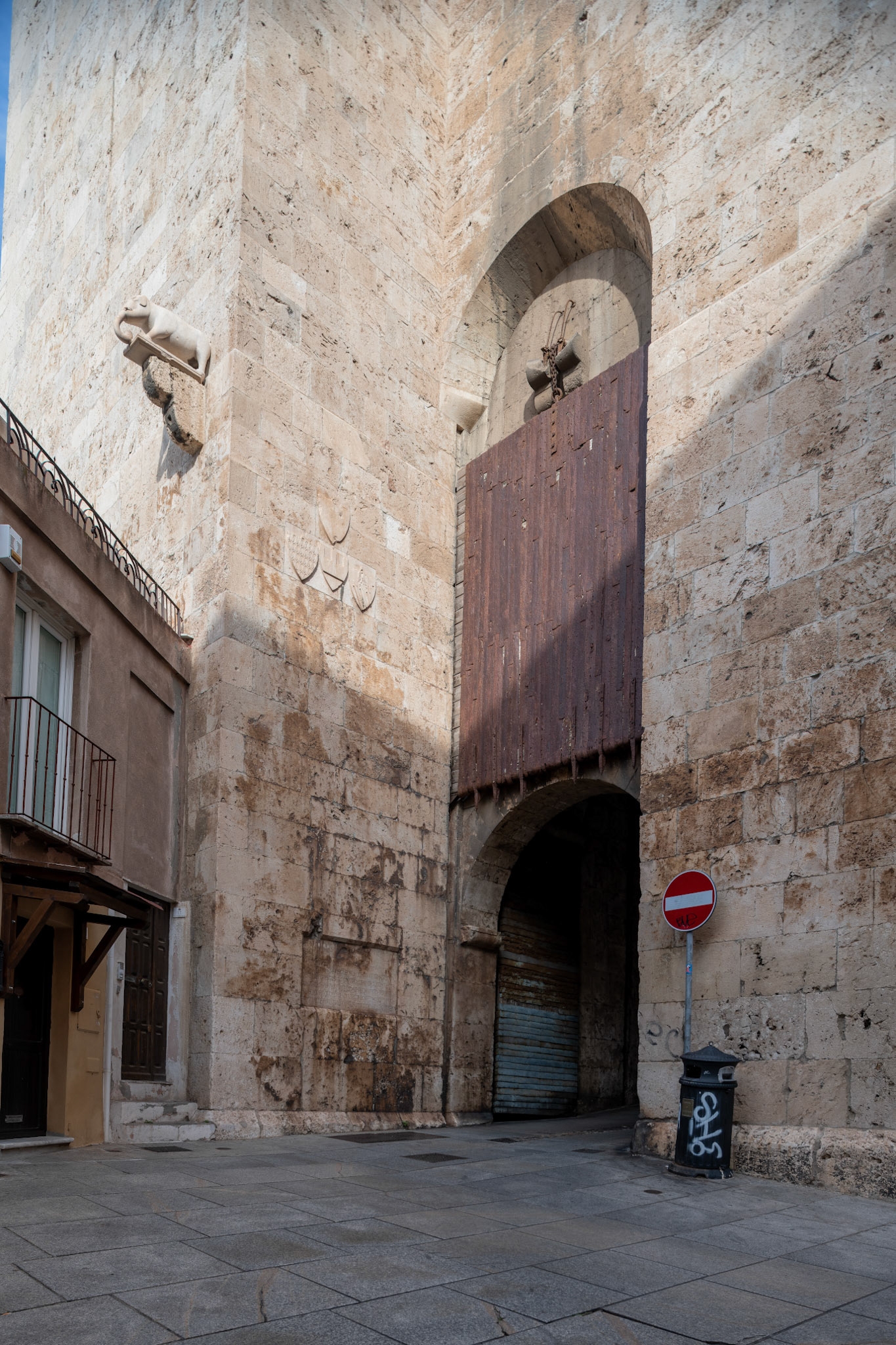 Torre dell'Elefante, Cagliari, Sardinia, Italy. Photo: 2023. © The Trustees of Columbia University
