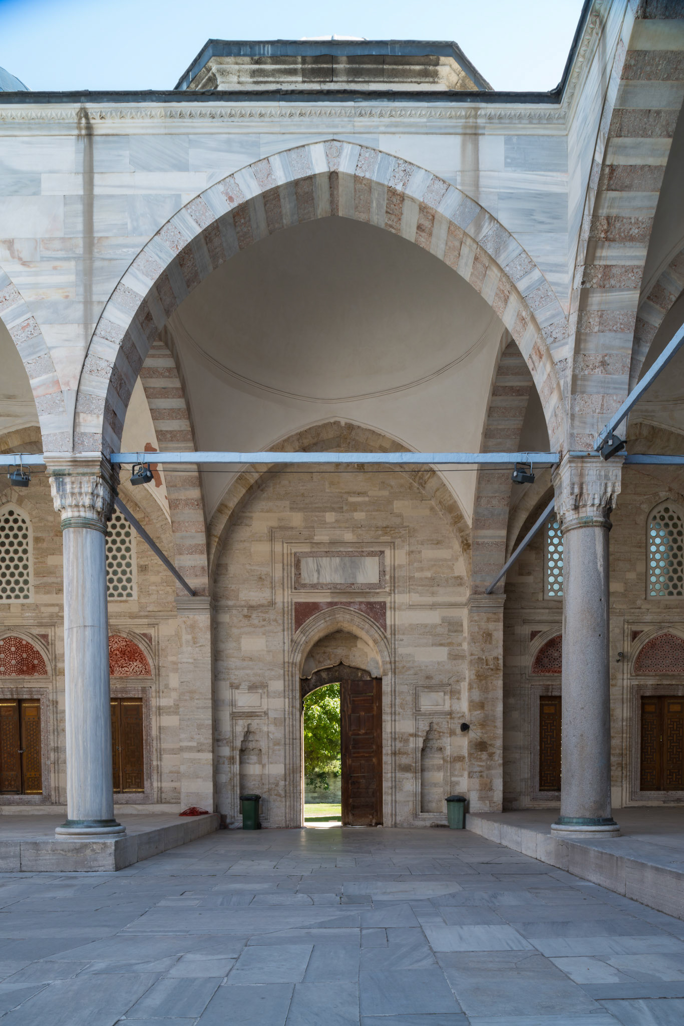 Şehzade Camii, Courtyard, North Portal, 1543–1548, Istanbul, Turkey, photo 2013. © The Trustees of Columbia University