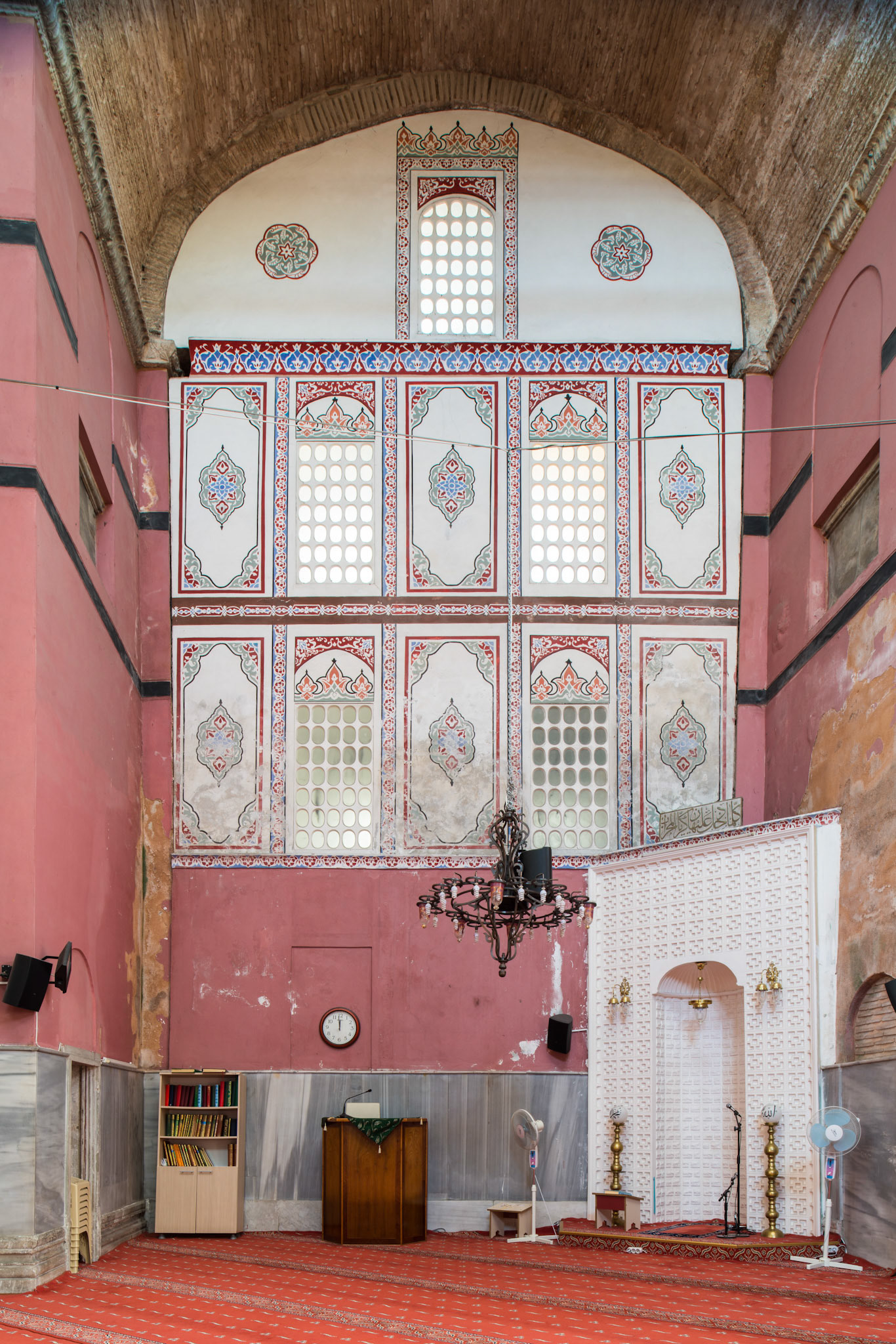 Kalenderhane Camii/ Church of St. Mary Kyriotissa, Central Prayer Space, built 1197–1204, Istanbul, Turkey, photo 2013. © The Trustees of Columbia University
