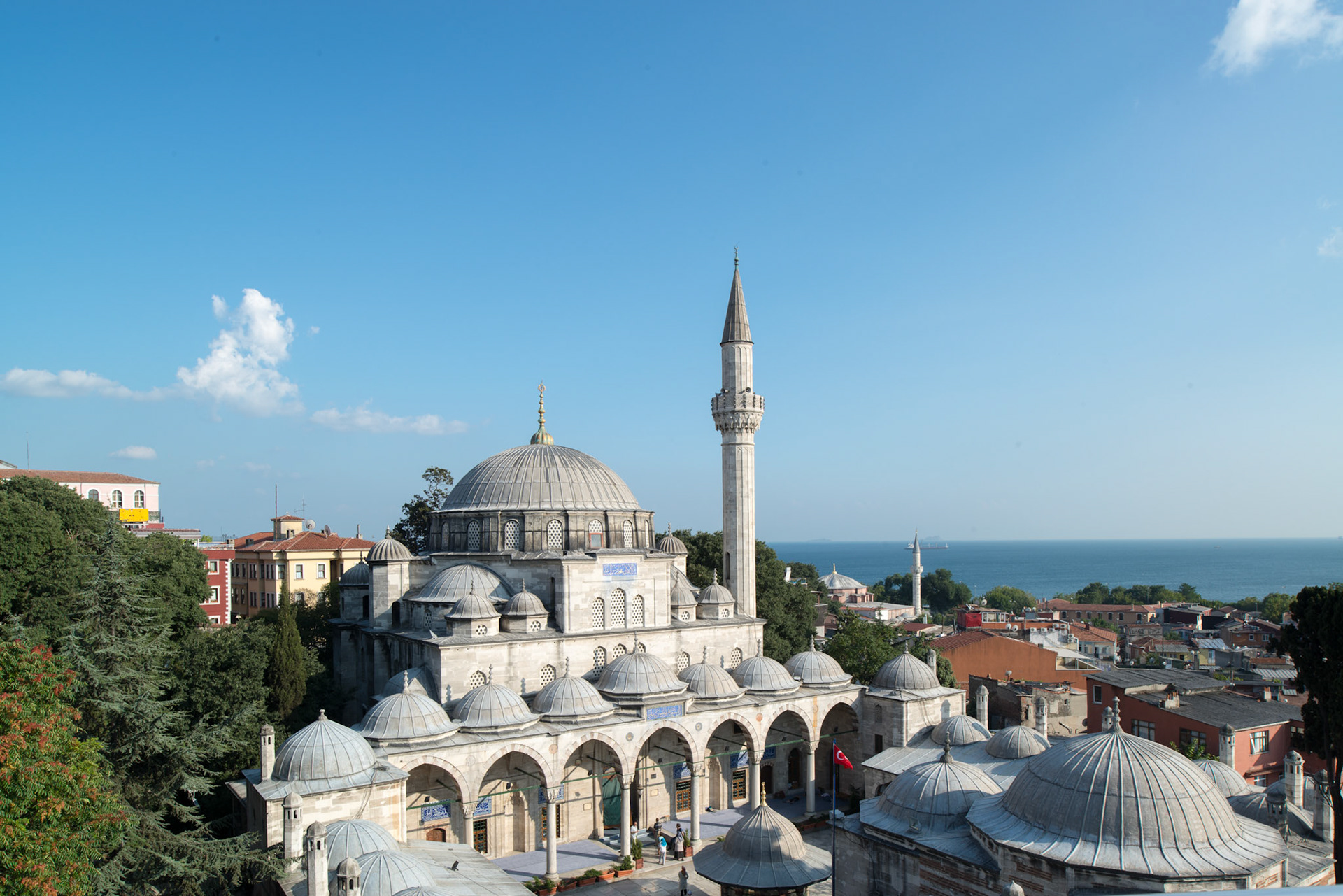 Sokullu Mehmed Paşa Camii, Exterior Elevation from North, completed ca. 1571, Istanbul, Turkey, photo 2013. © The Trustees of Columbia University