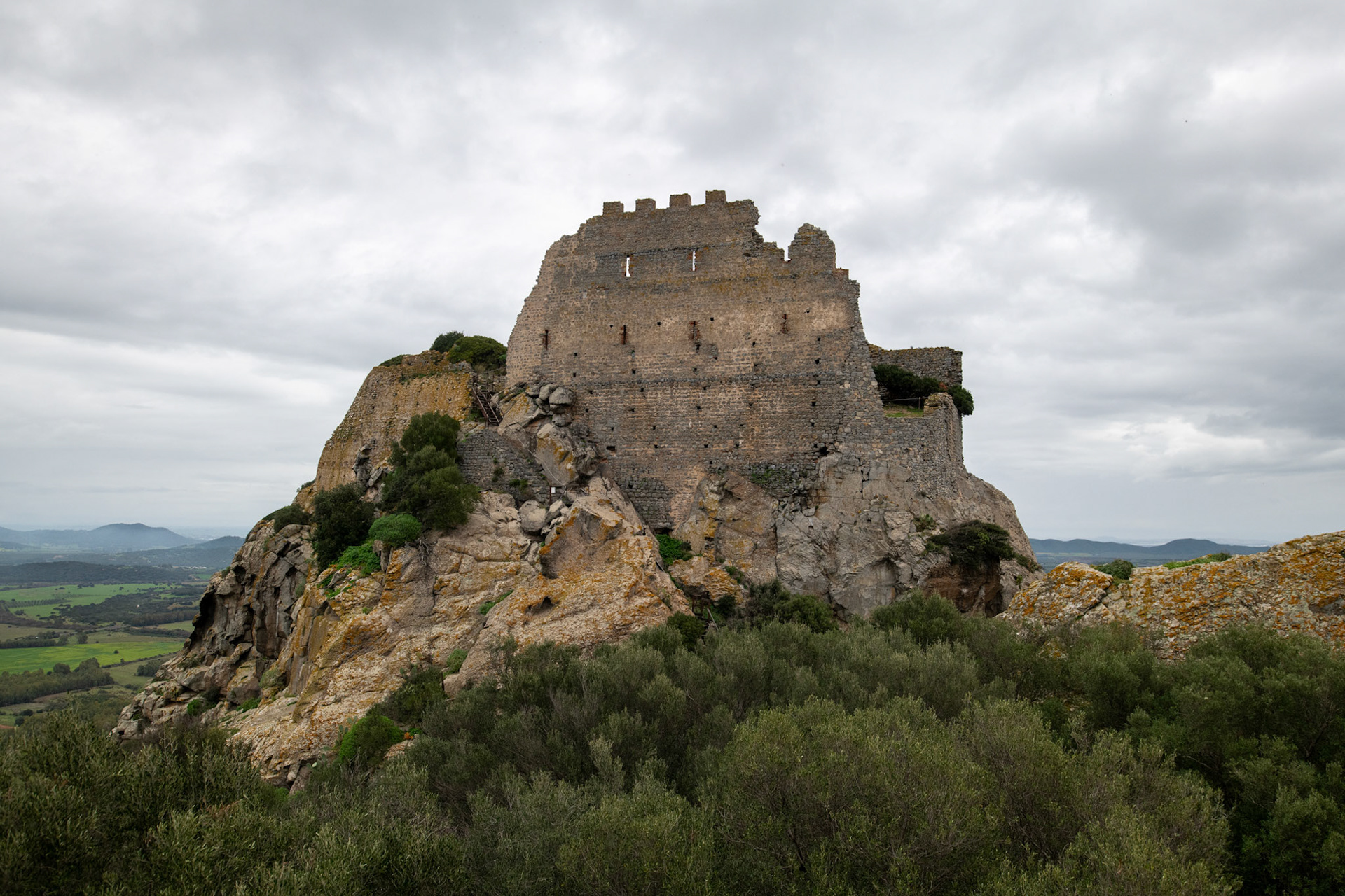 Castello di Acquafredda, Siliqua, Sardinia, Italy. Photo: 2023. © The Trustees of Columbia University