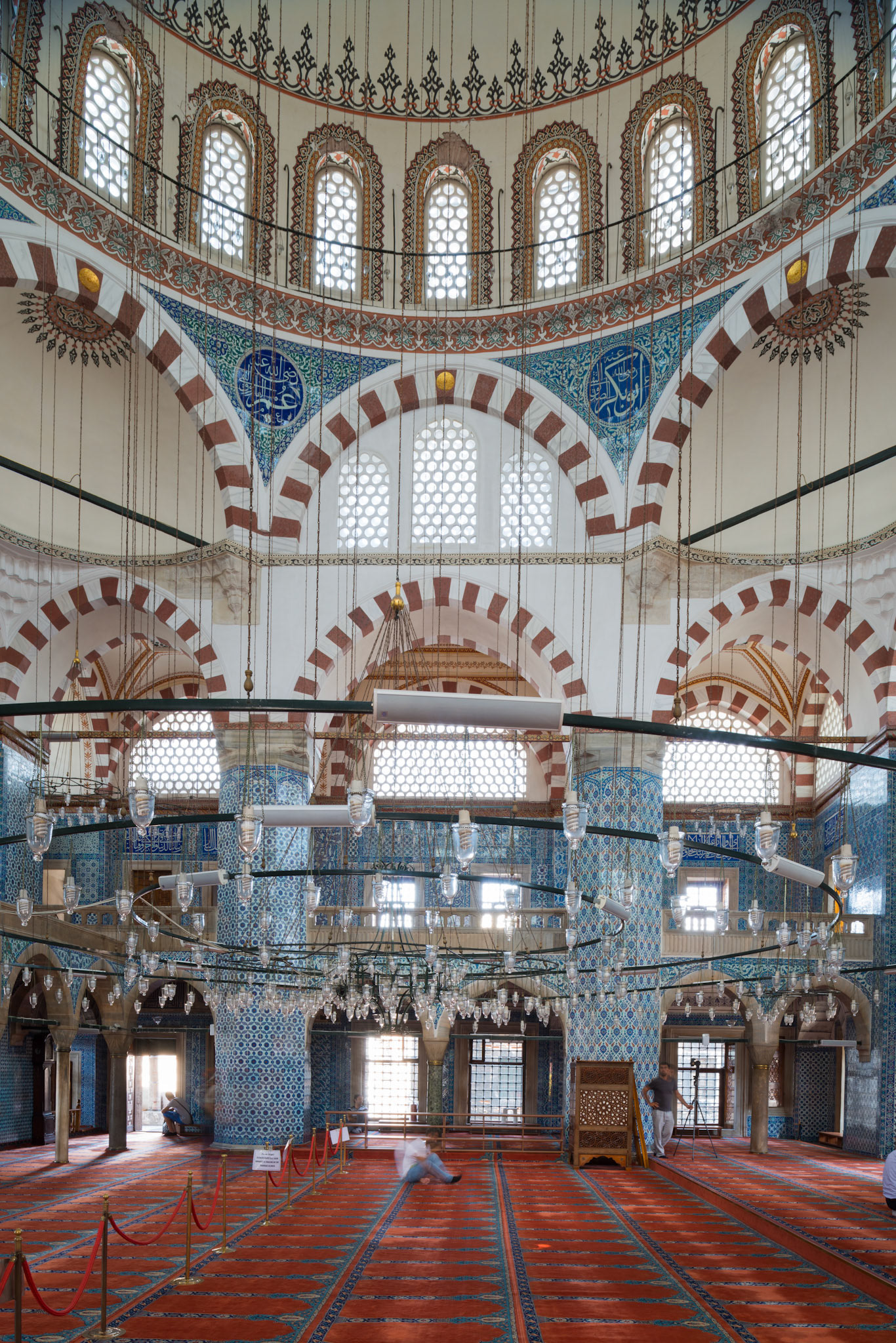 Rüstem Paşa Camii, Central Prayer Hall, 1561–1563, Istanbul, Turkey, photo 2013. © The Trustees of Columbia University