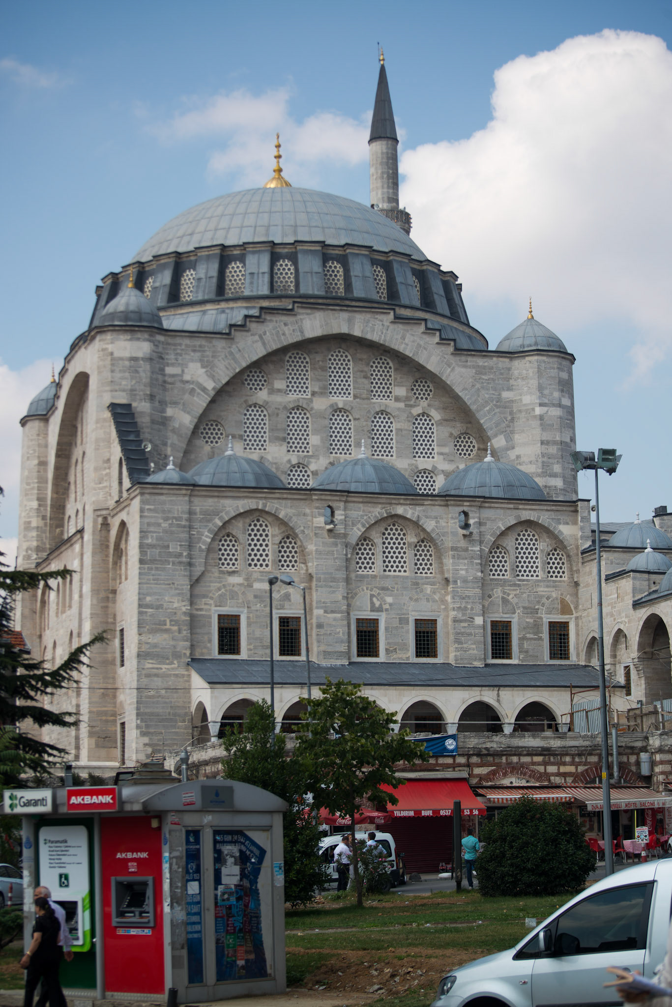 Mihrimah Sultan Camii, Northeast Elevation, 1563–1570, Fatih, Istanbul, Turkey, photo 2014. © The Trustees of Columbia University