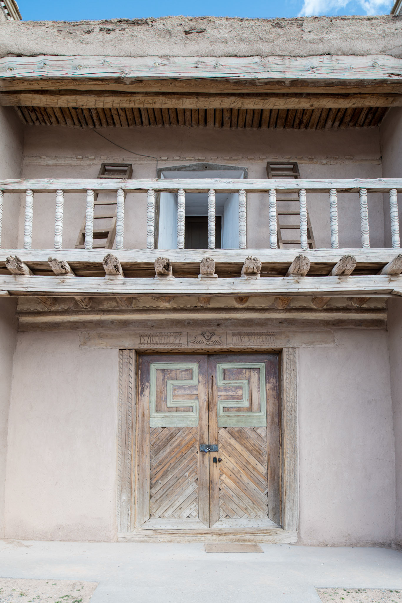 San Jose de Gracia, Main Entrance, ca. 1760–1776, Las Trampas, NM. Photo: 2013. © The Trustees of Columbia University