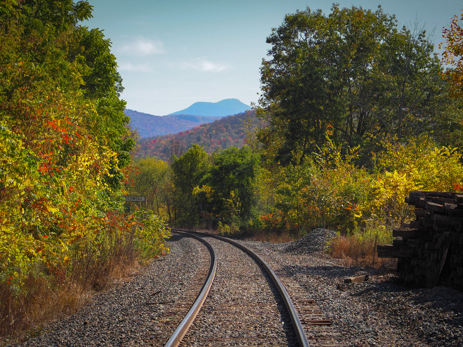 Camels Hump from Richmond, Vermont 2024 