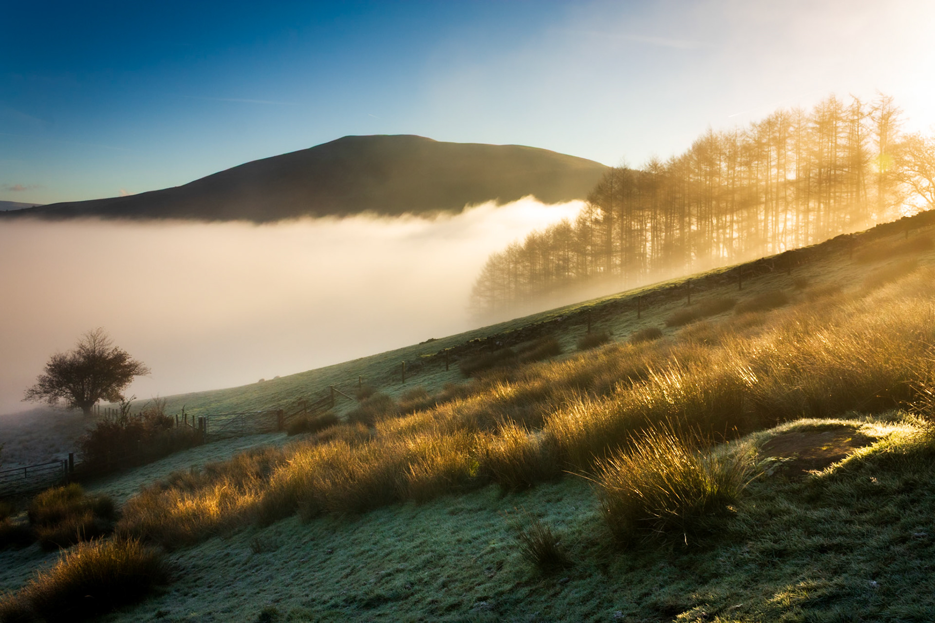 Above the Talybont Reservoir, Wales 2013