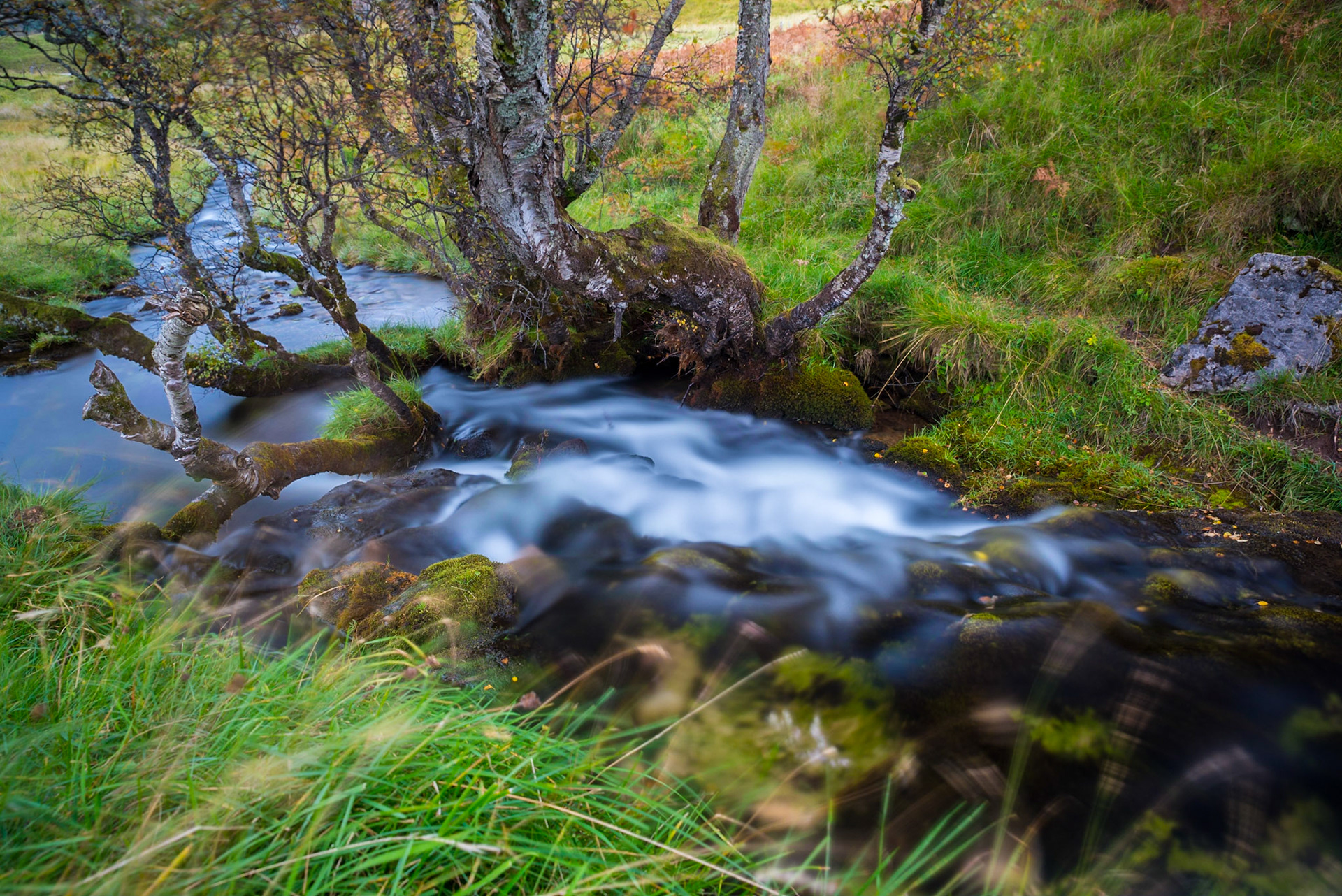 Loch Assynt flow, Scottish Highlands