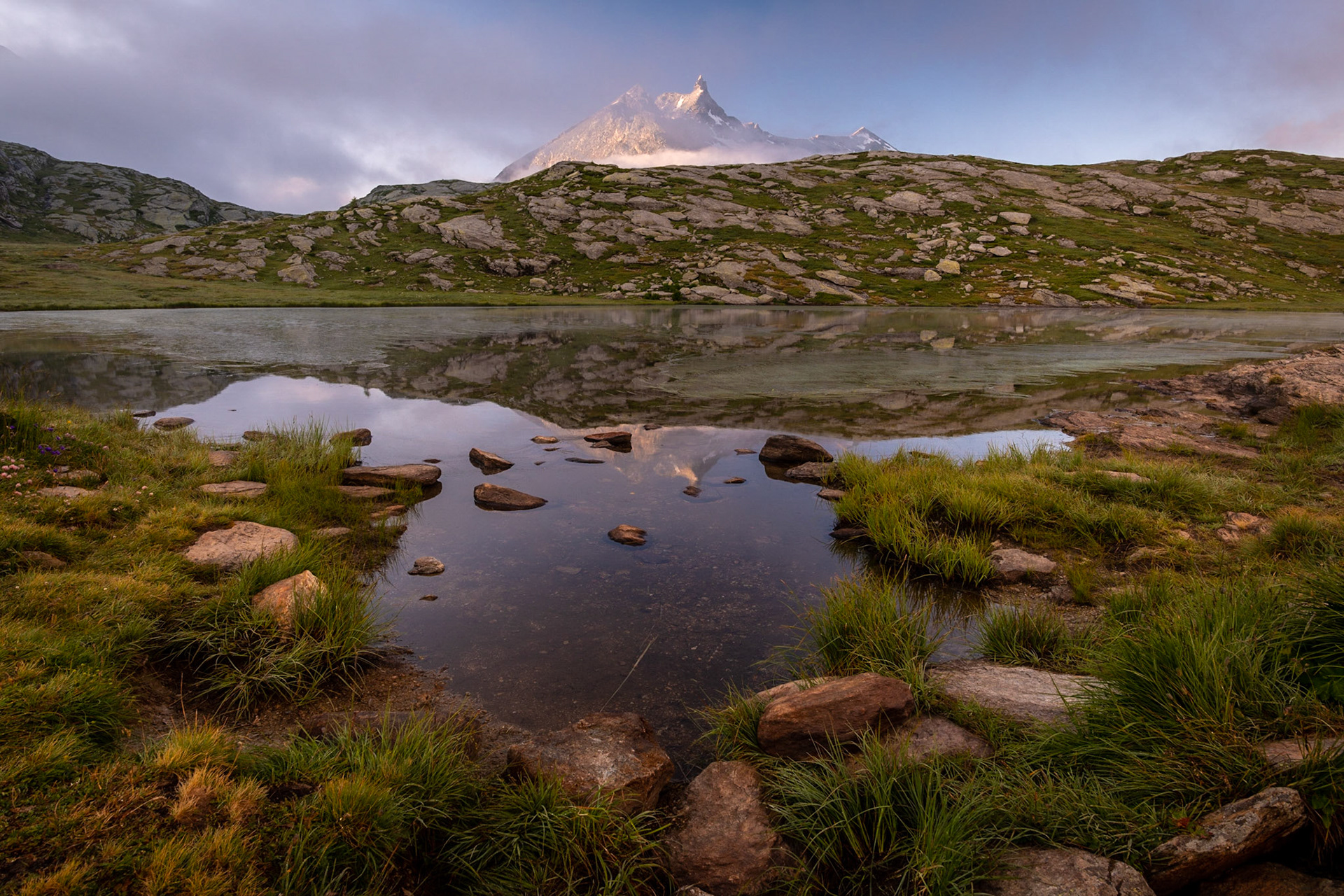 Dents d'Ambin, Lac Perrin, Haute-Maurienne Vanoise, France