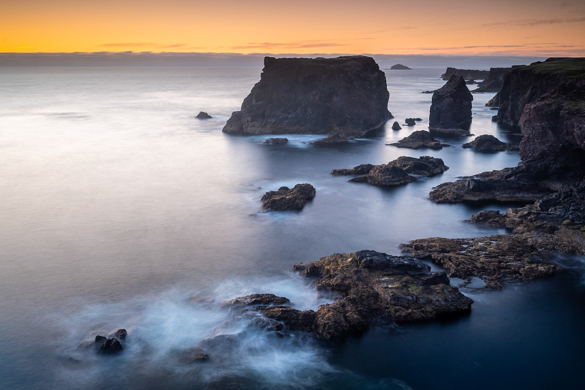Cliffs of Esha Ness, Shetland Islands