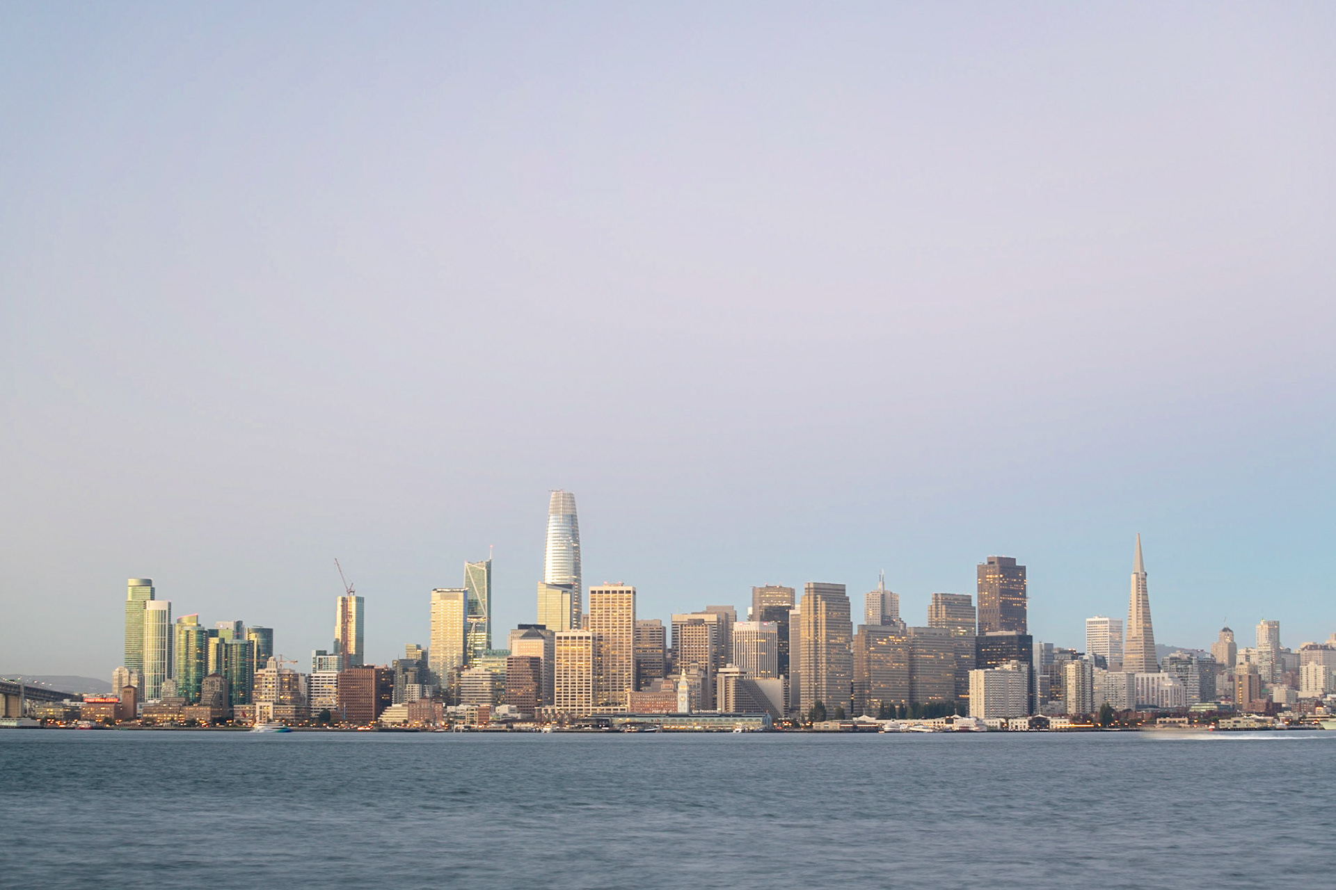 Morning Skyline, San Francisco, California