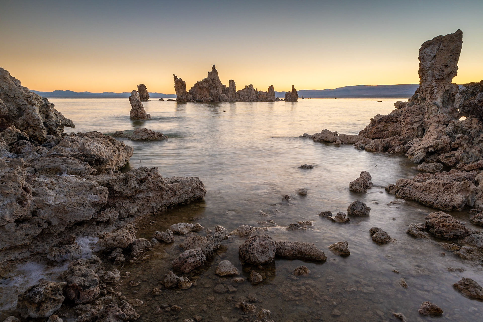 Sunrise at Mono Lake, California