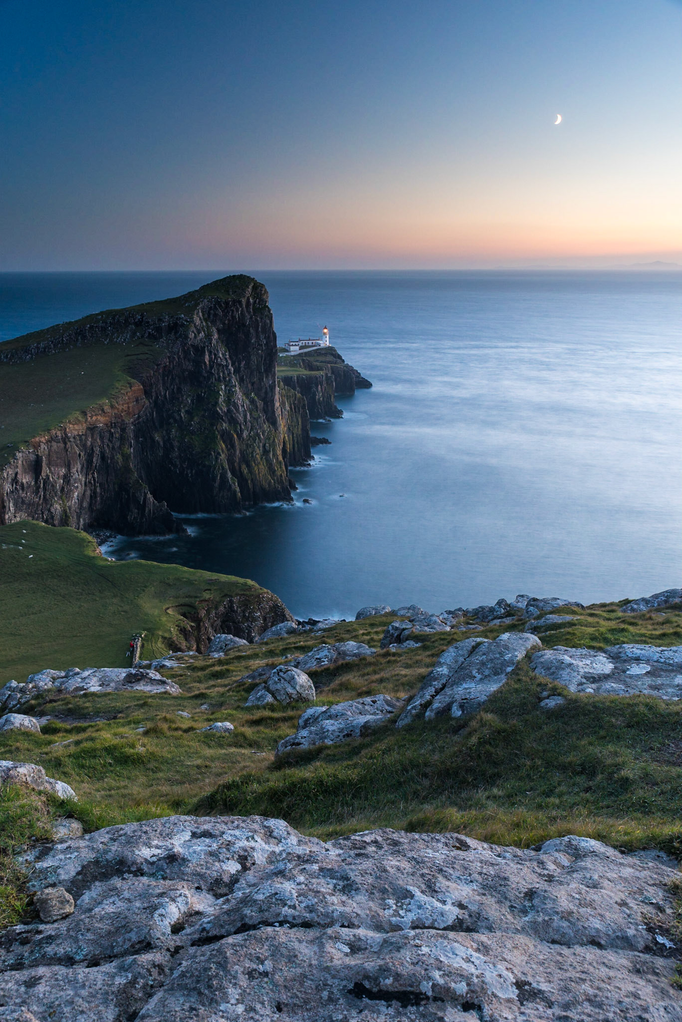 Neist Point Moonlight, Isle of Skye
