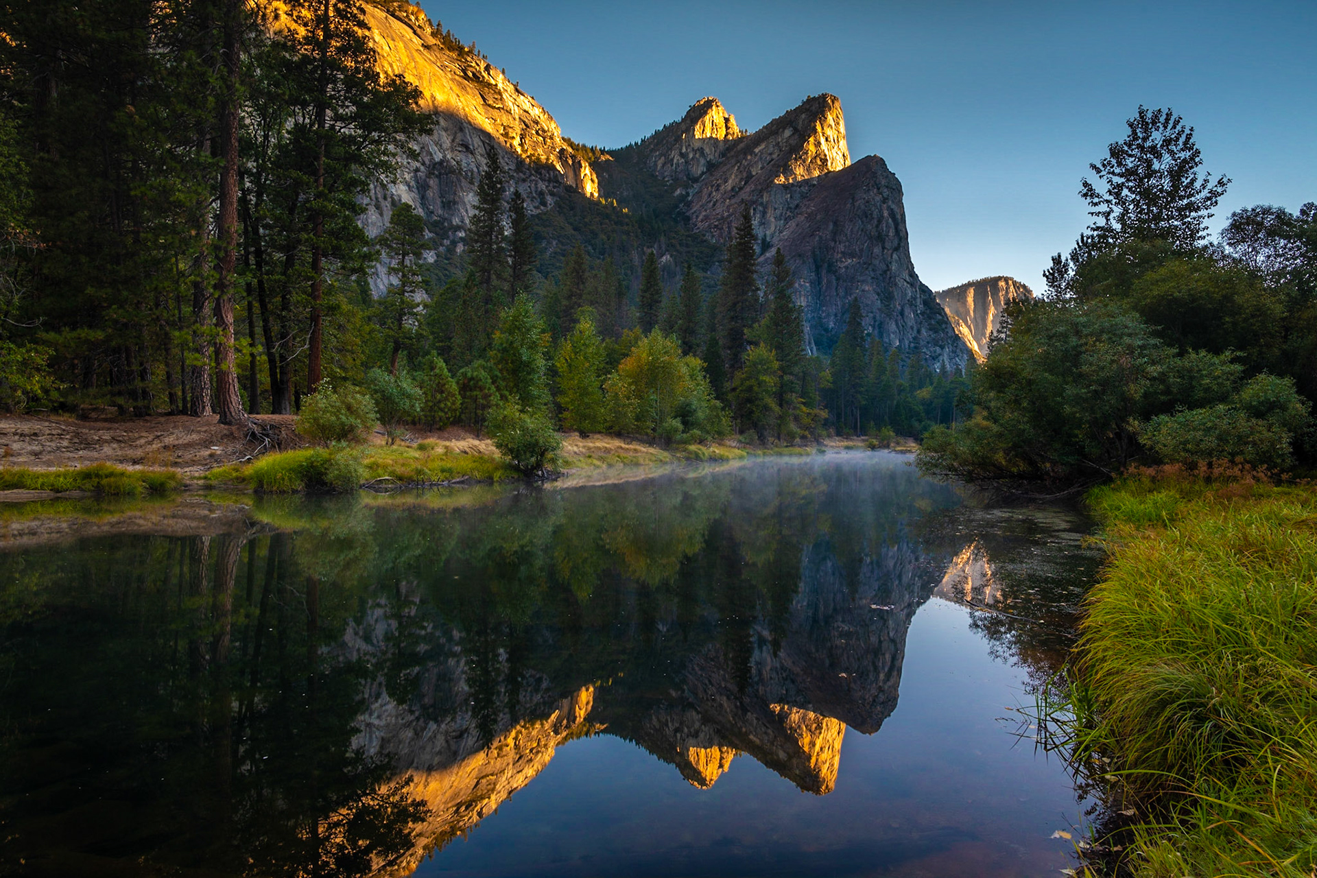 Three Brothers, Yosemite NP, California