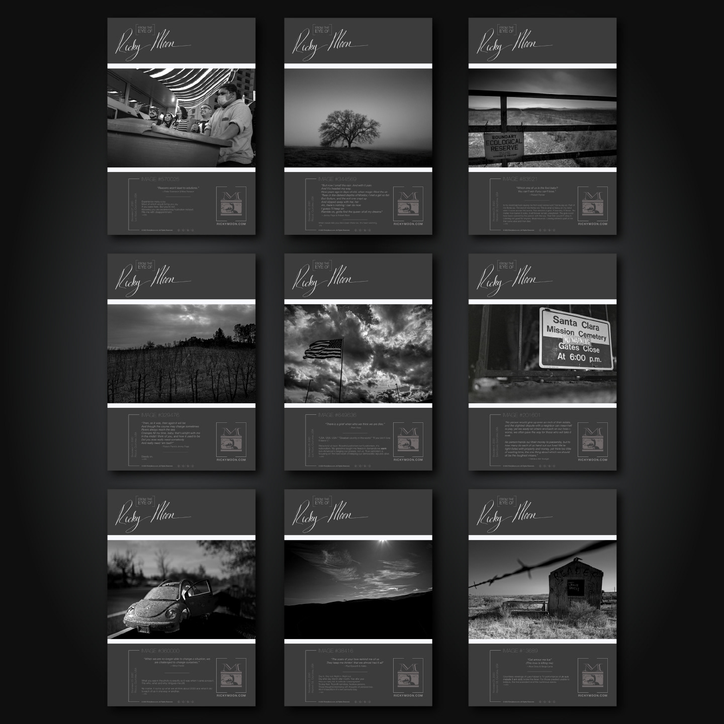 Branded photo wrapper frame used for email newsletters and image presentations