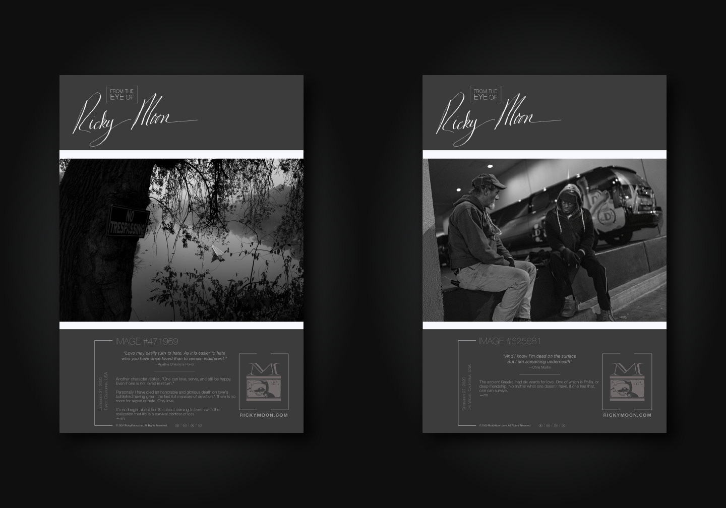  Branded photo wrapper frame used for email newsletters and image presentations