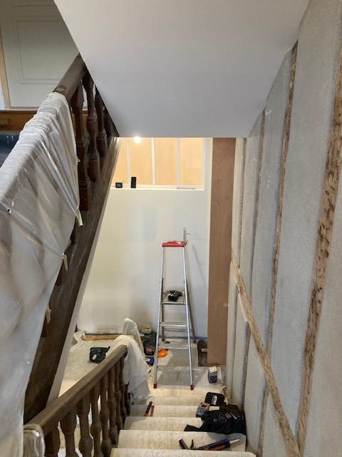 Pose Verrière Cage Escalier