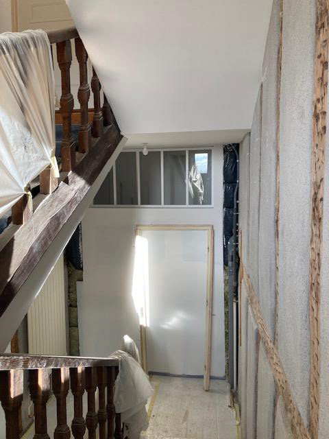 Pose Verrière Cage Escalier