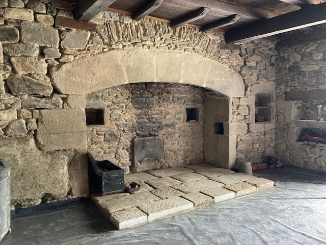 Reprise calepinage Pierres Cantou RDC