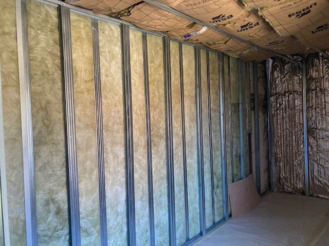 Isolation + Ossature Placo