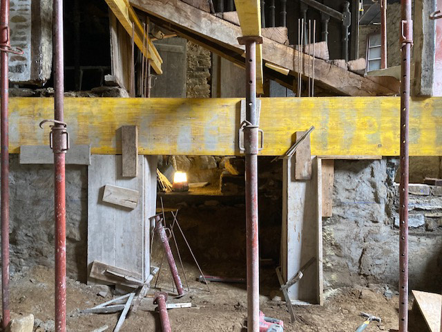 Création Plancher hourdis Salon RDC