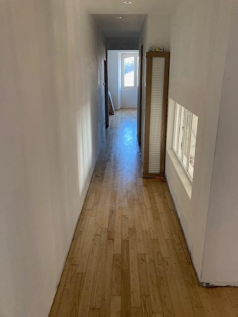 Couloir Etage Vitrification parquet