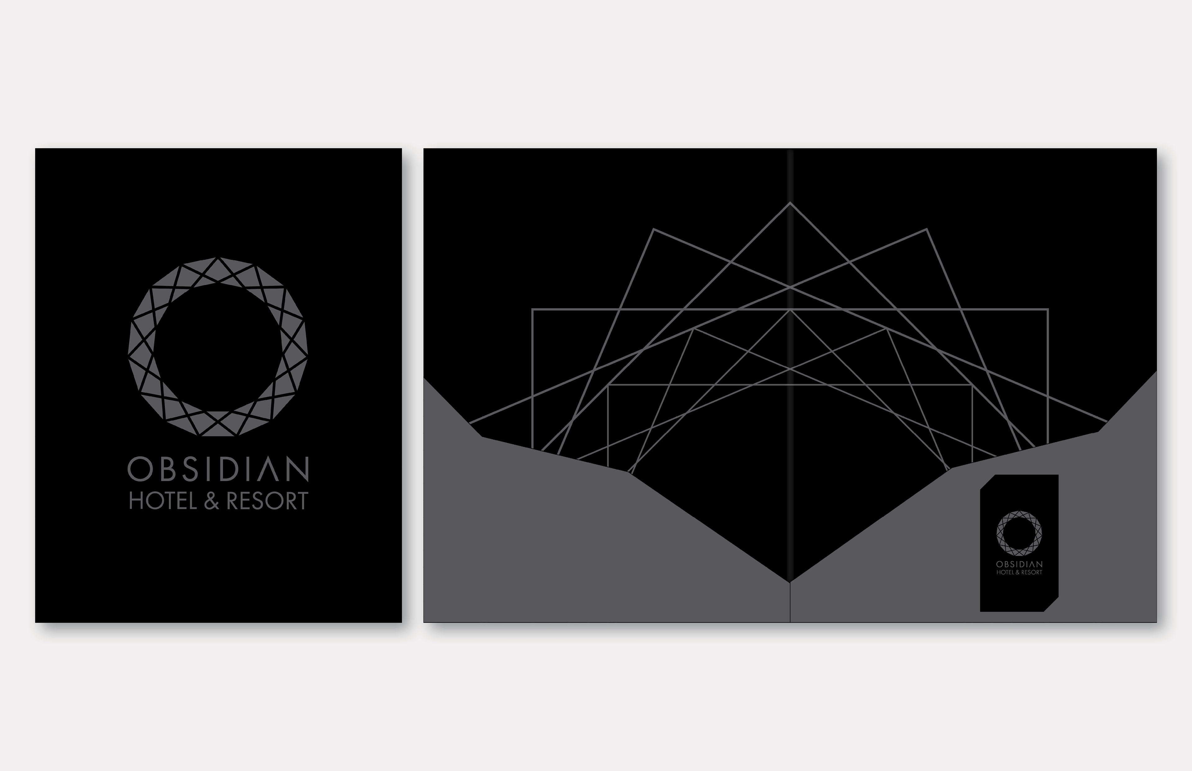 Folder With Business Card