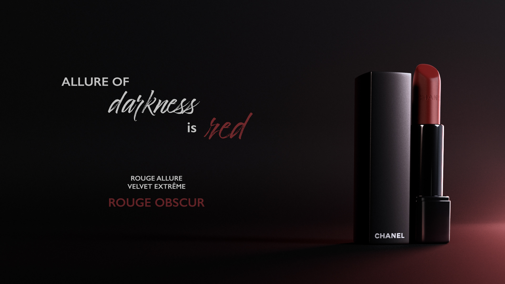 CHANEL - ROUGE ALLURE VELVET EXTRÊME - PROJET PERSONNEL - 2022