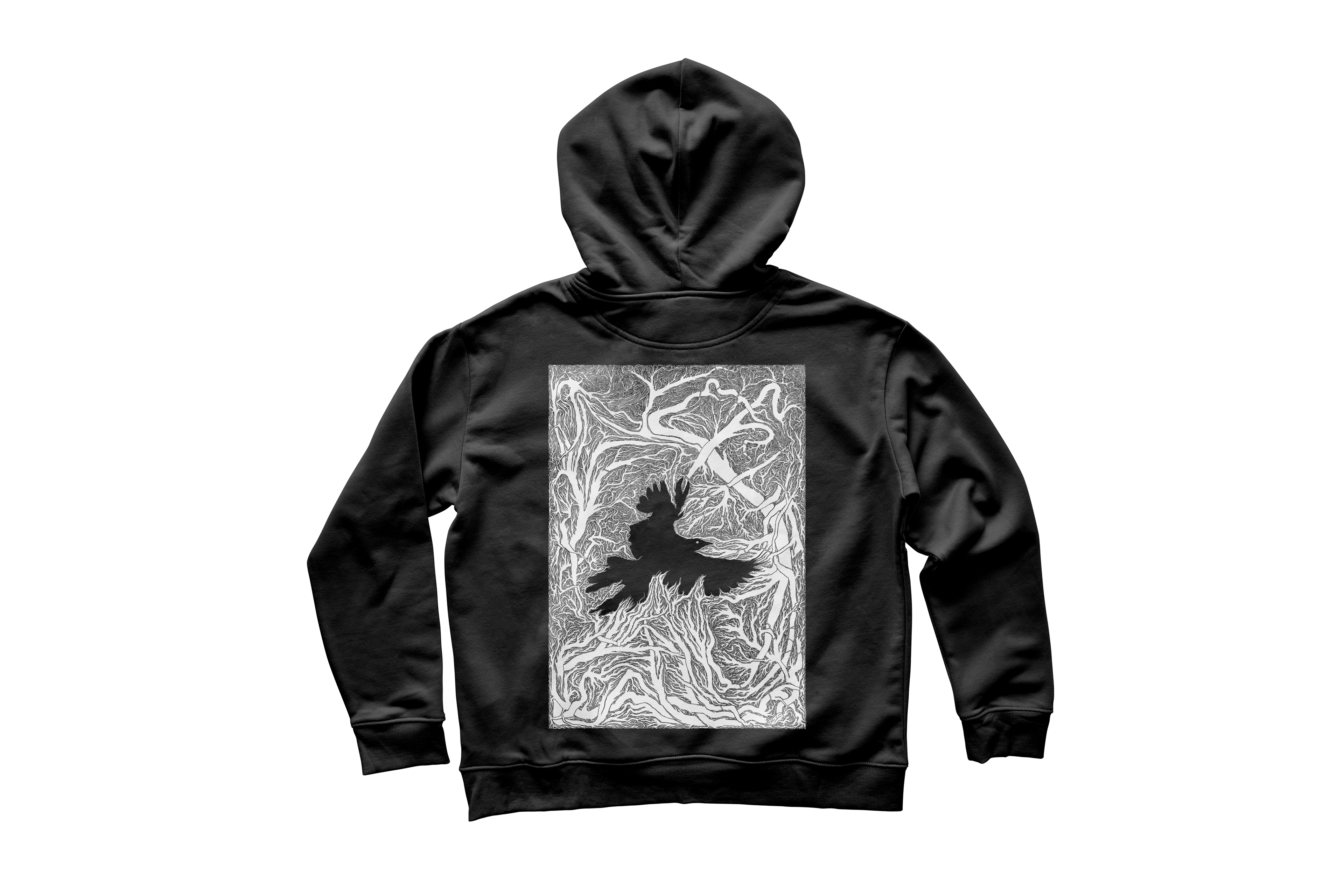 Hoodie o sueta con estampado de Zanate.