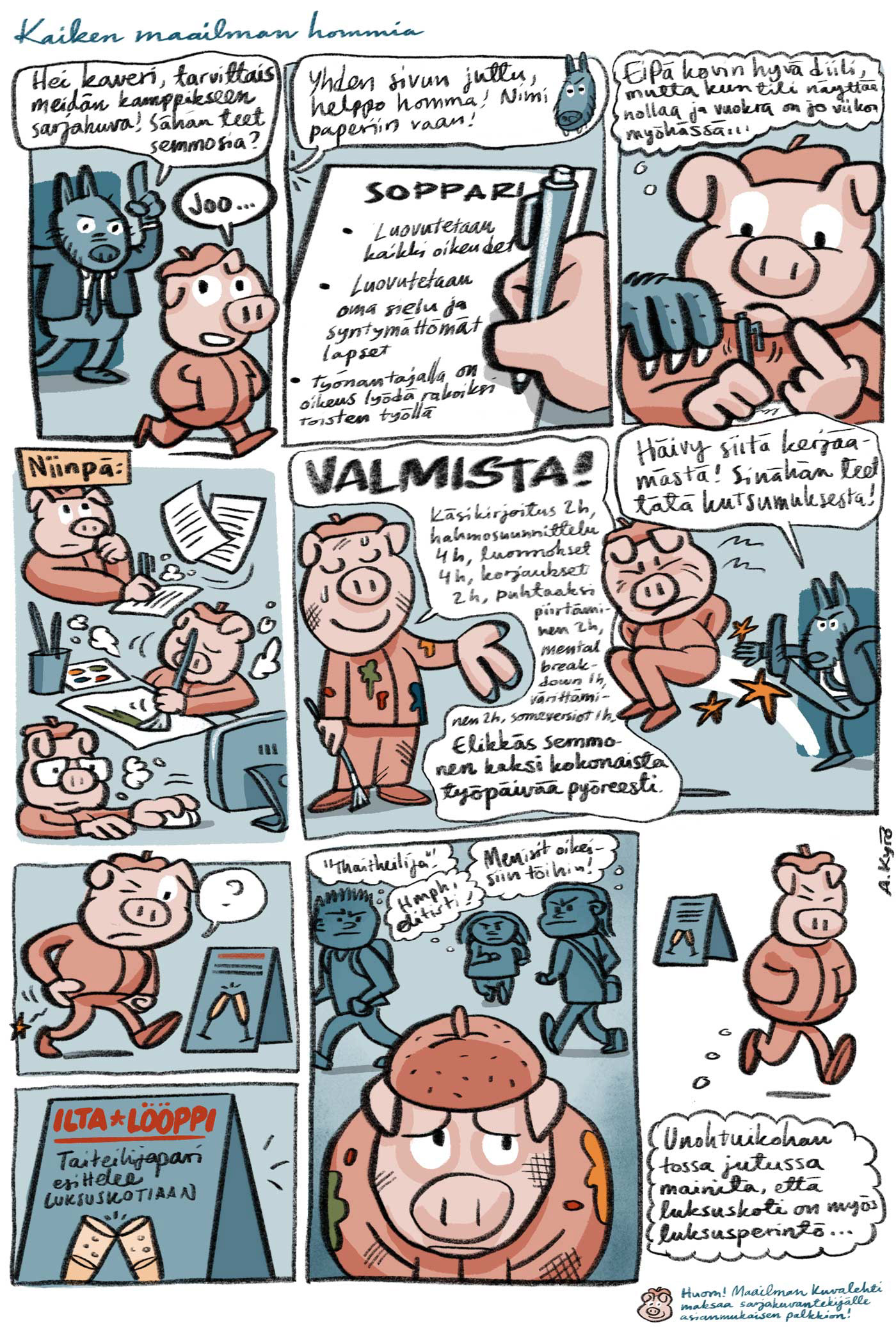 Kaiken maailman hommia 4/2024