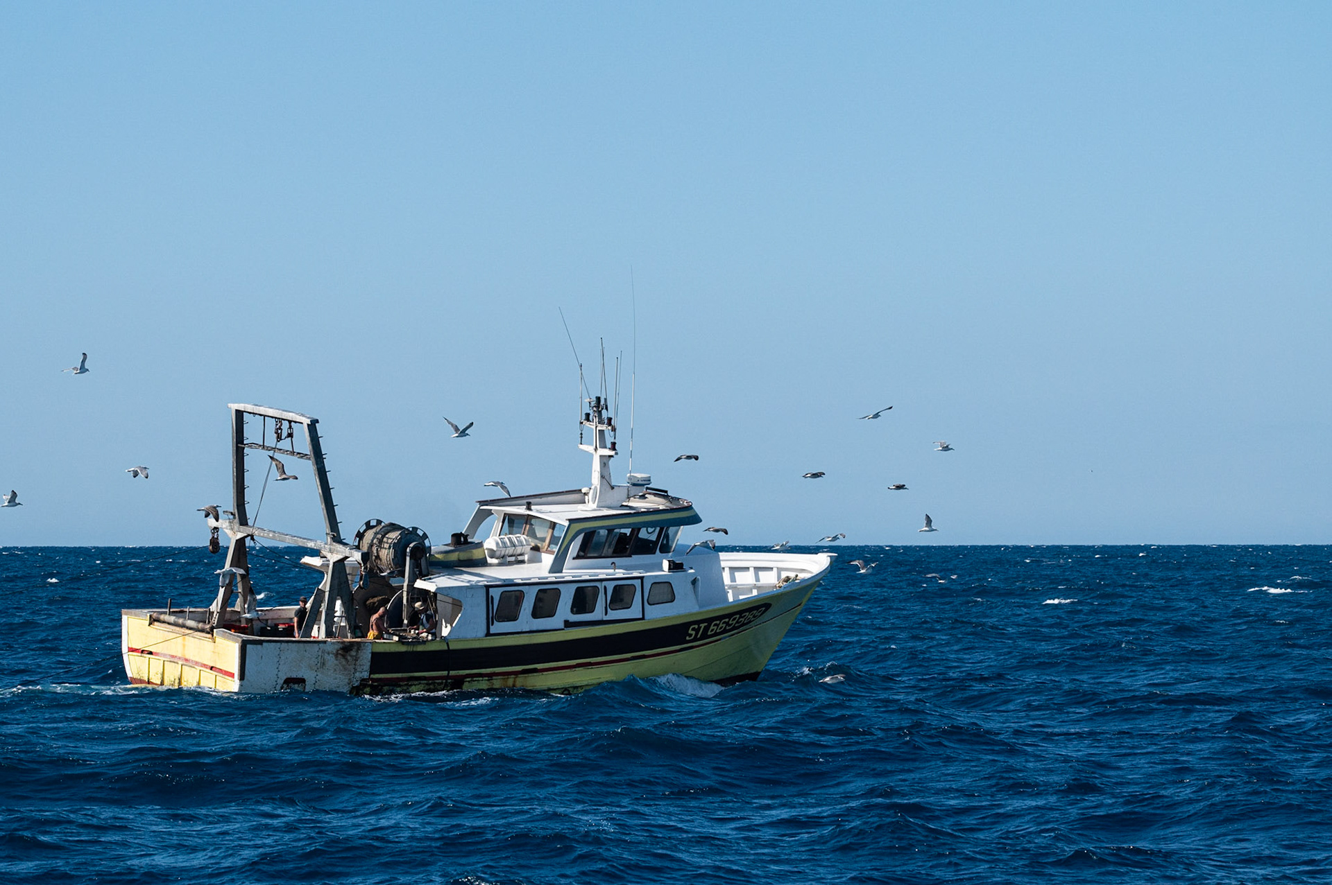 Le pêcheur, Méditerranée 2023