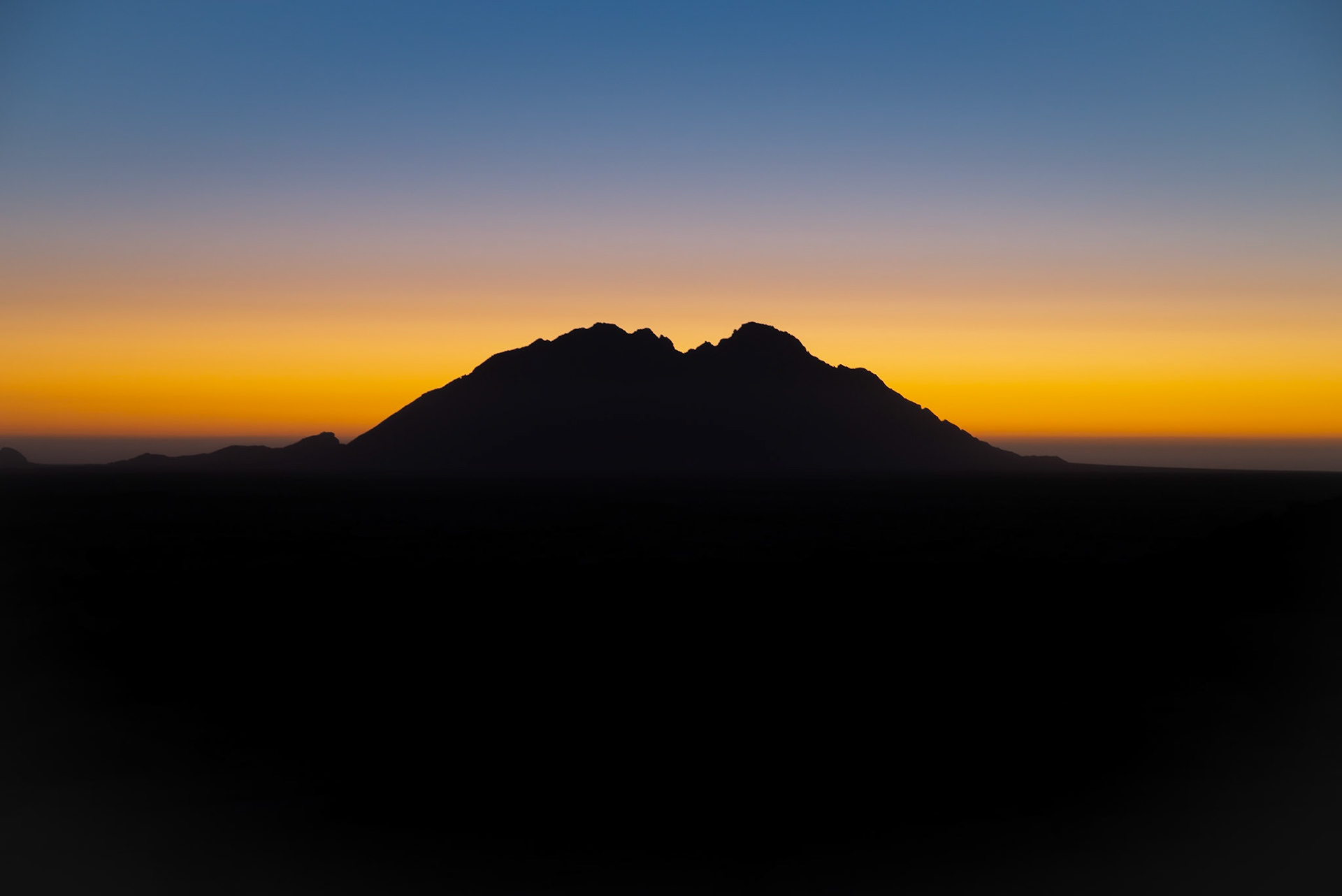 Silhouette, Namibia 2019
