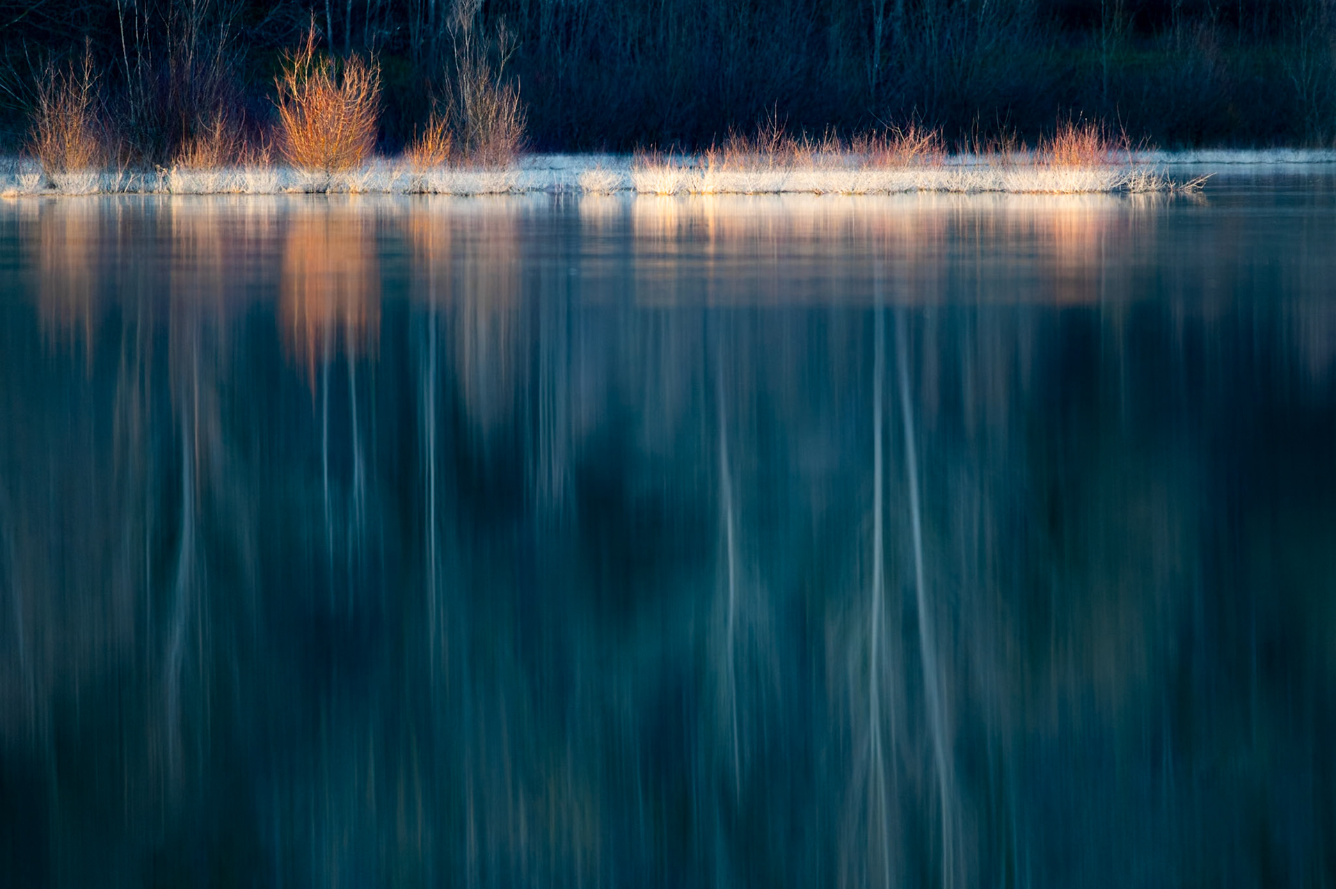 Cold and warm, Lac de Bajamont 2024