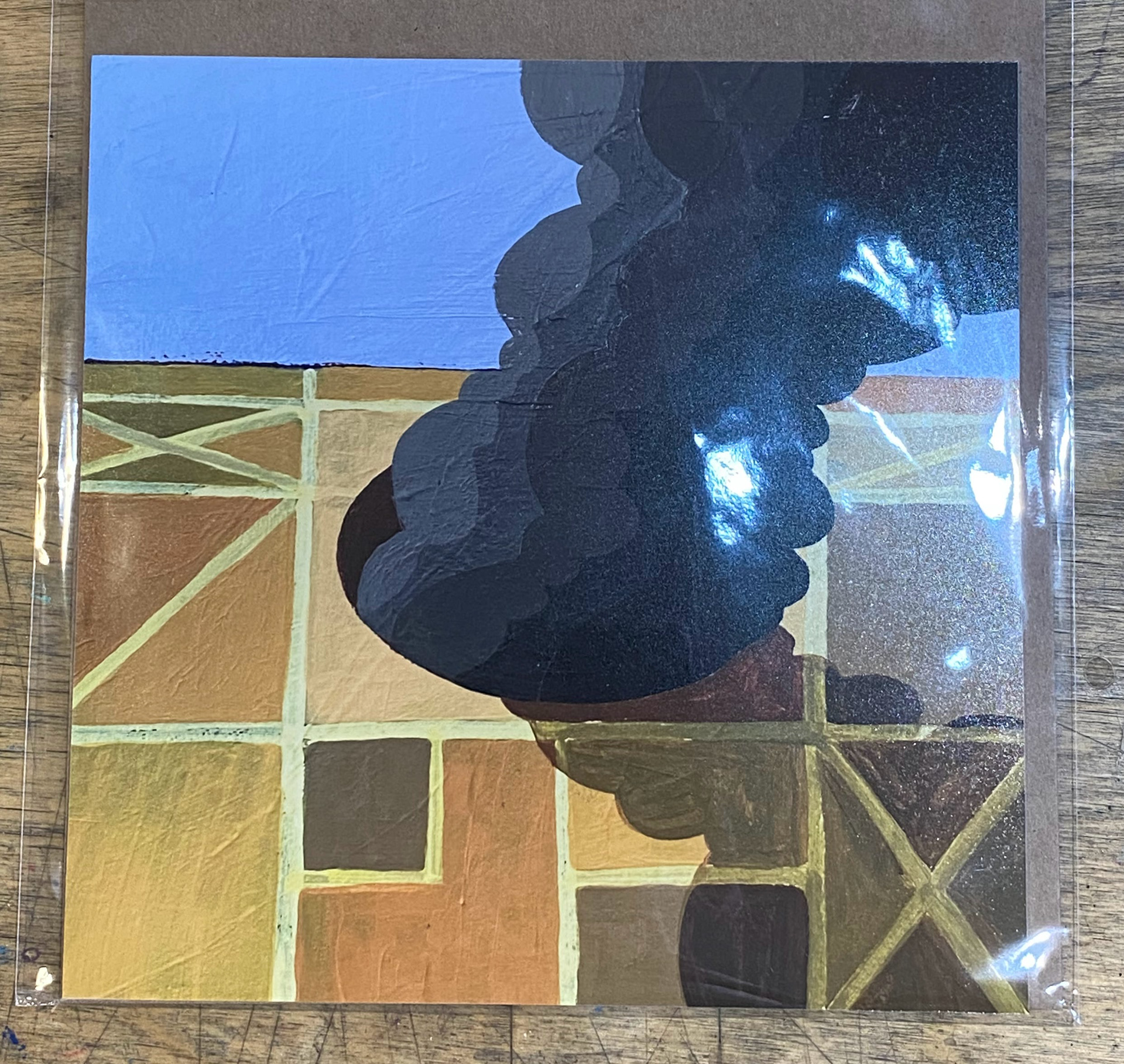 "Burn Pit" 8" x 8" | $25