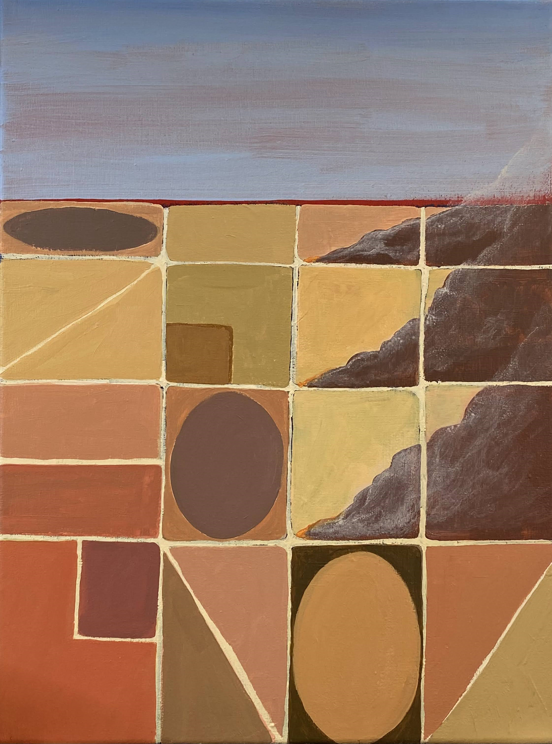 "Sunny" (Acrylic on Canvas) 12" x 16"