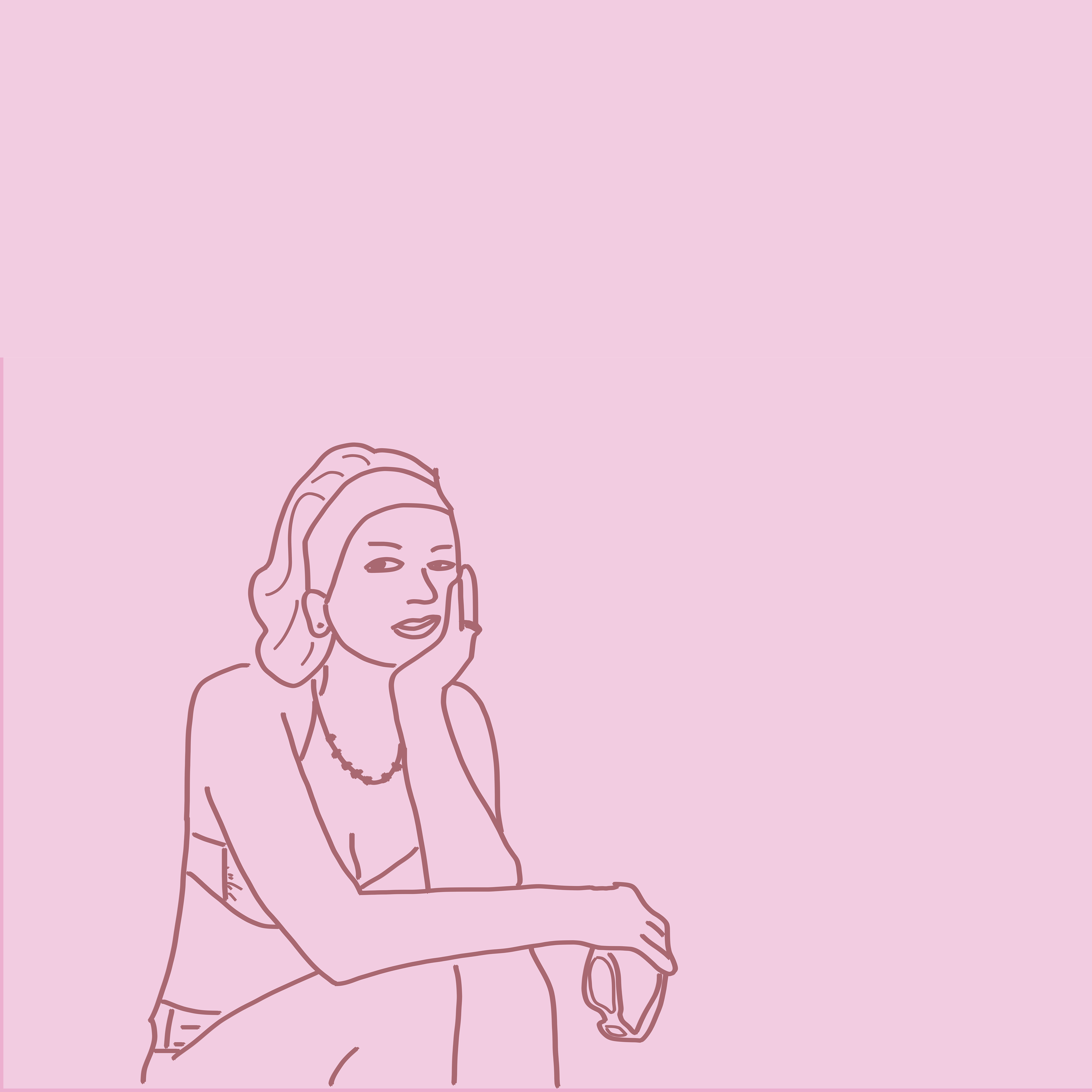 Mama at the Beach, 2018