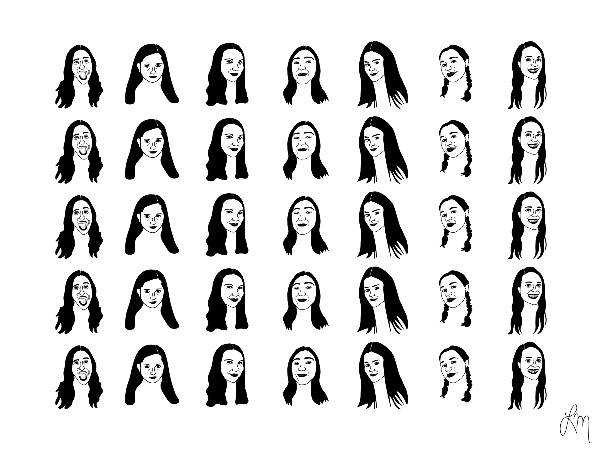 Girl Squad Wallpaper, 2019