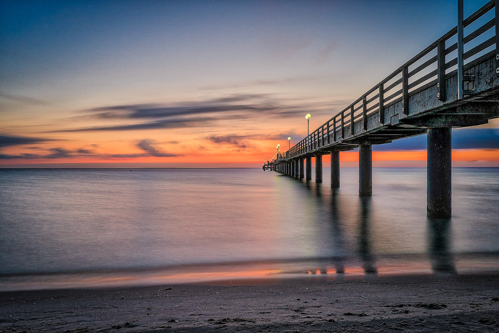 Taken at 4:08AM about 30 minutes before sunrise