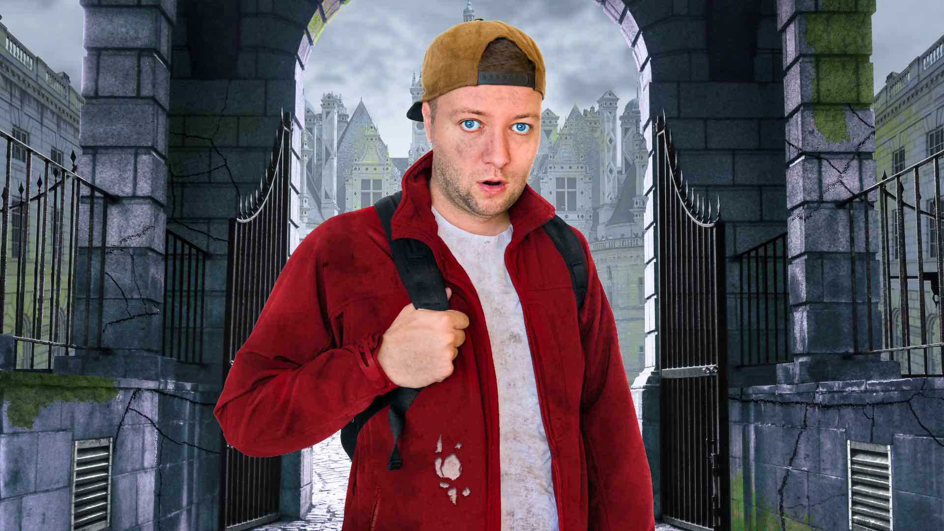 "Wij vonden een verlaten kasteel!"