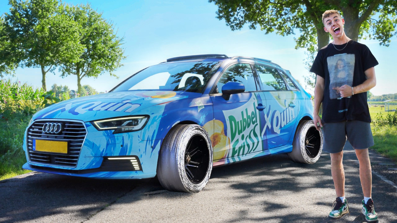 "Ik Maakte Ducttape Banden Onder Mijn Auto"