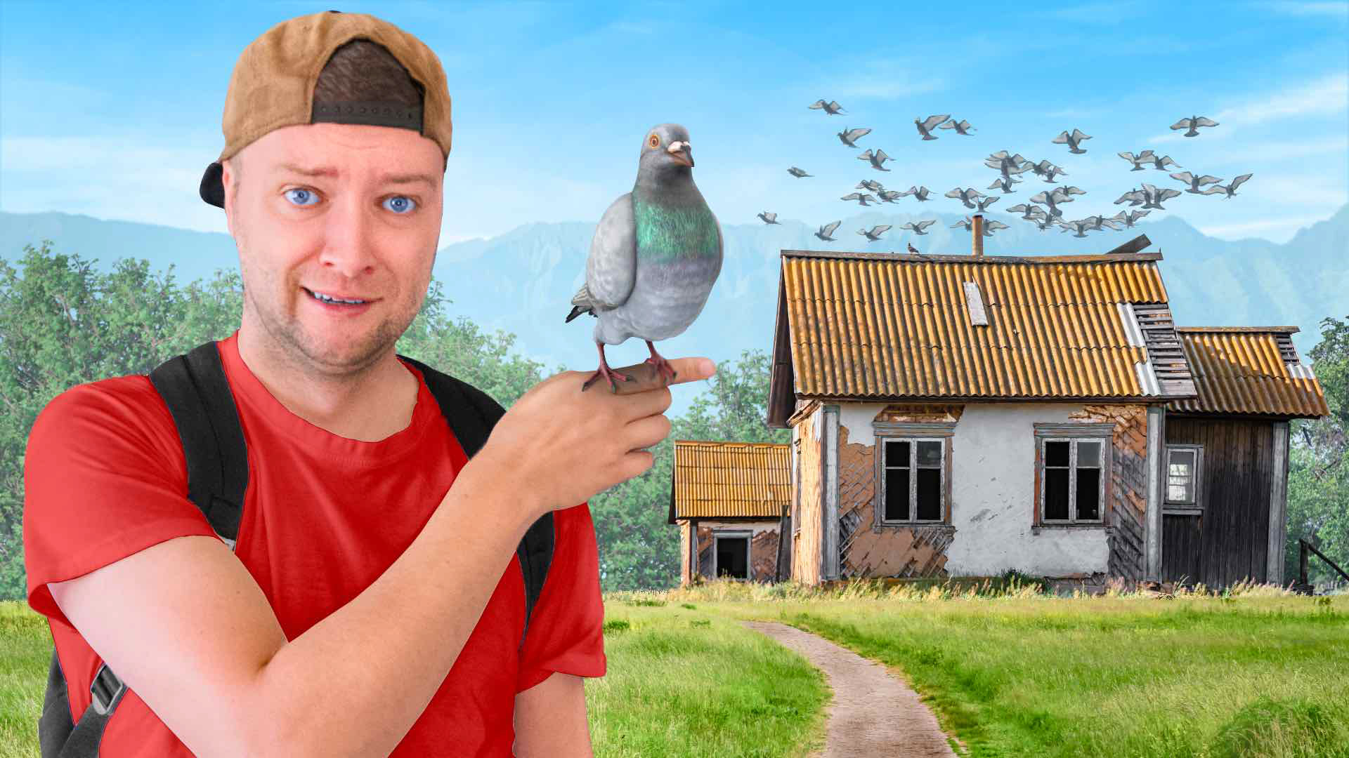 "Ik vond een Verlaten Huis van een Duivenliefhebber"