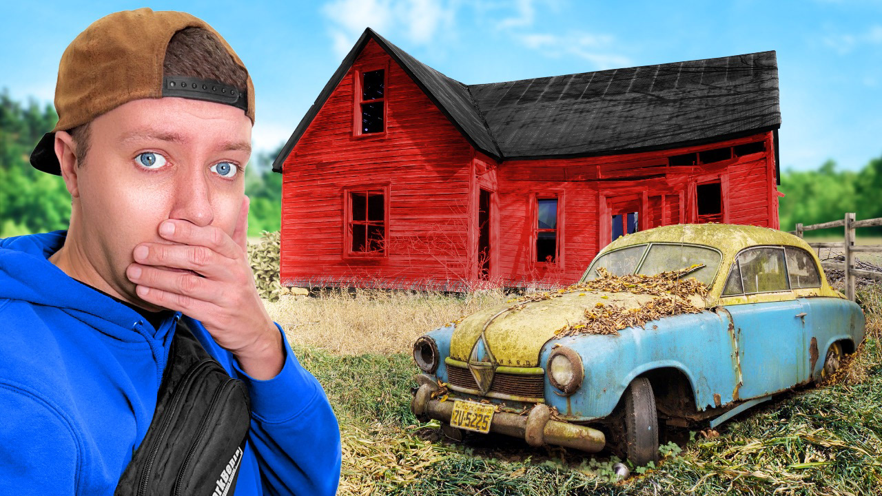 "Ik bezocht een verlaten huis!"