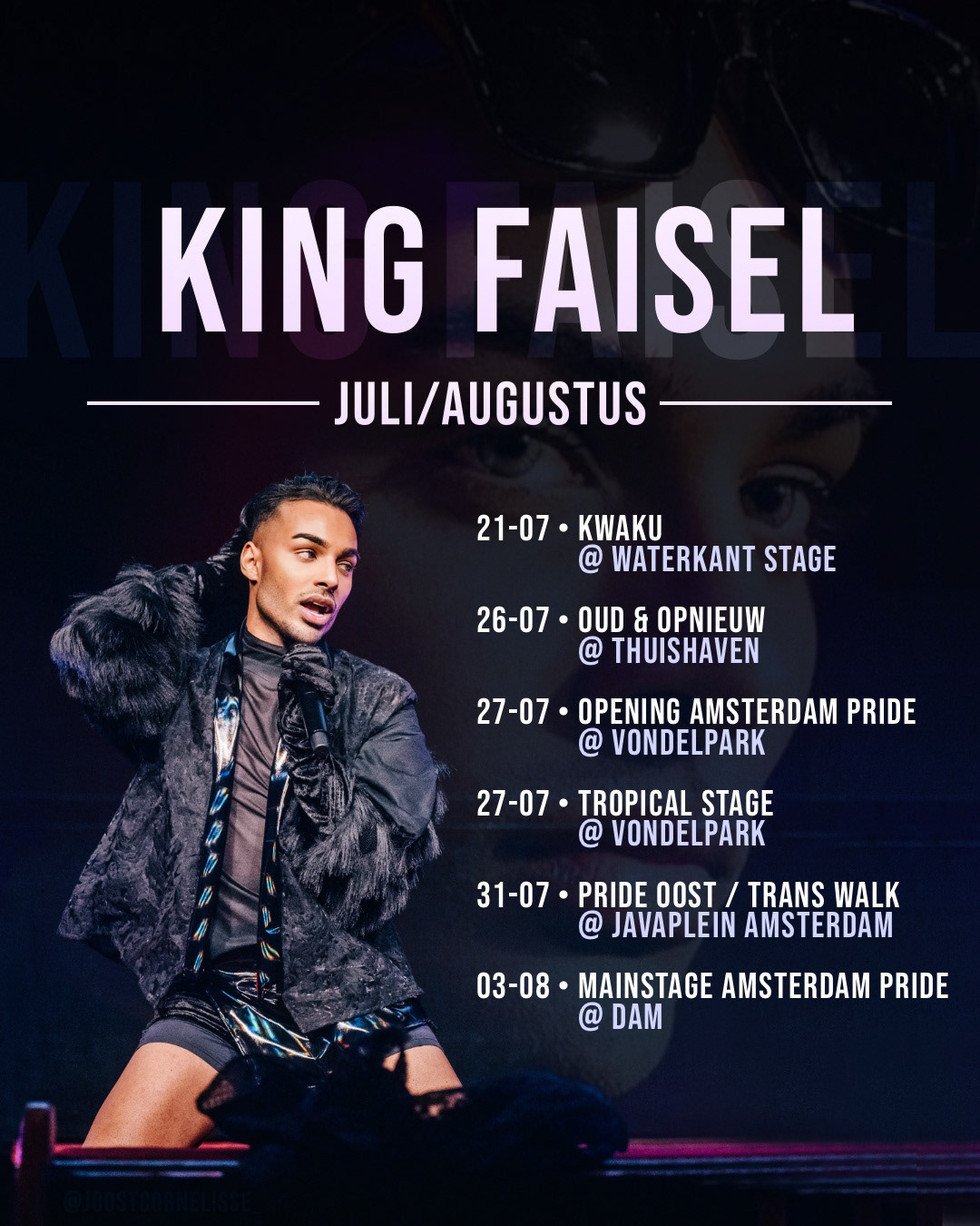 King Faisel Shows Poster