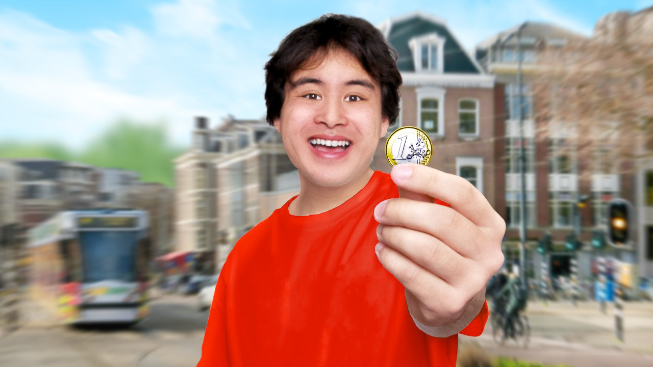 "Ik Werd Rijk Met €1 (in Amsterdam)"