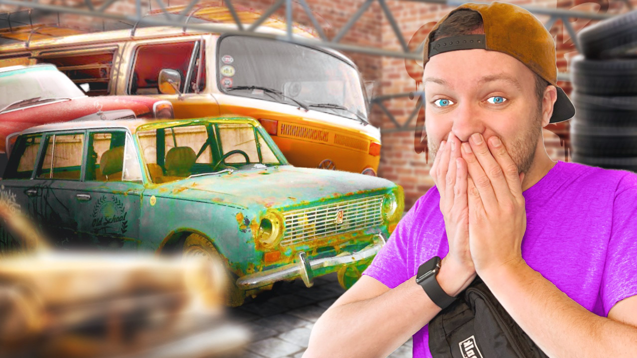 "Ik vond een verlaten LOODS vol met AUTO's!"